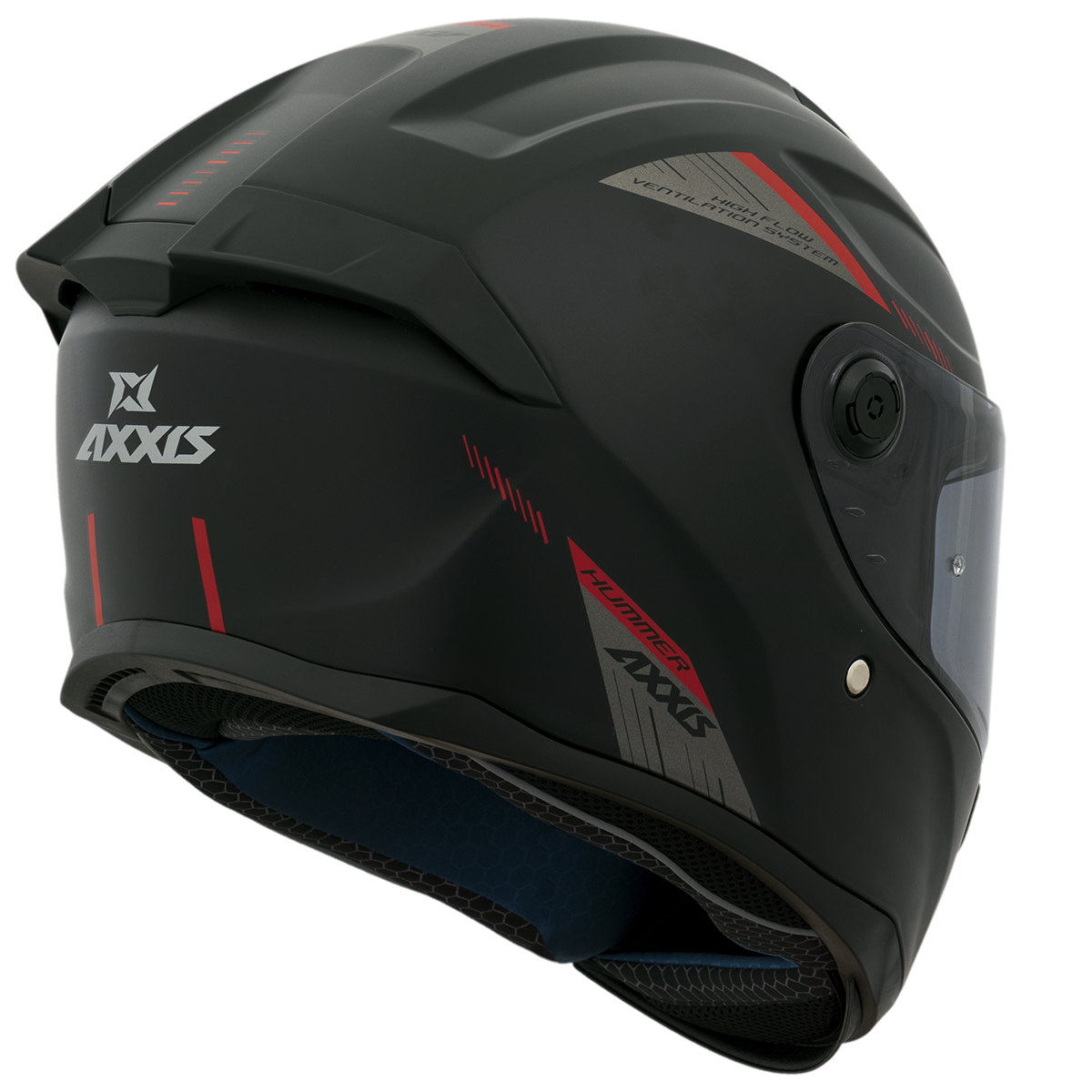 Capacete Axxis Hummer Solid A1 Preto Matte