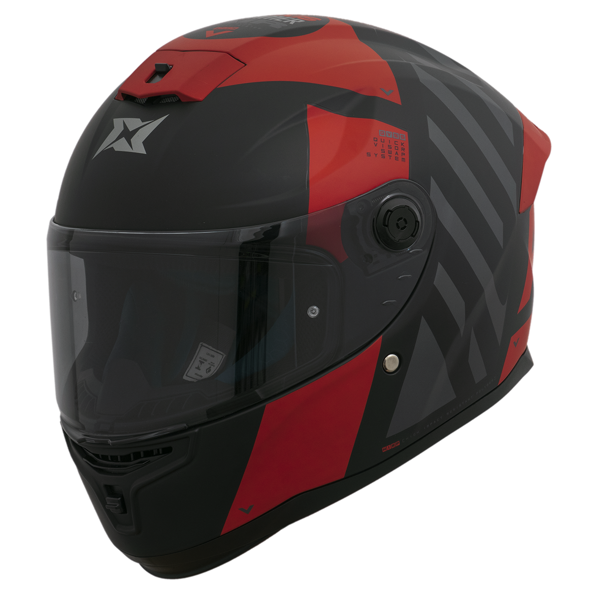 Capacete Axxis Hummer Air F5 Vermelho Matte