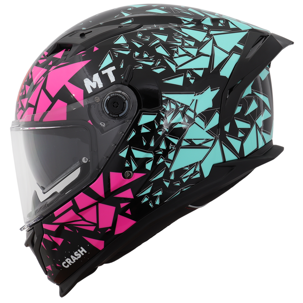 Capacete Mt Helmets Braker SV Crash B8 Preto Brilho