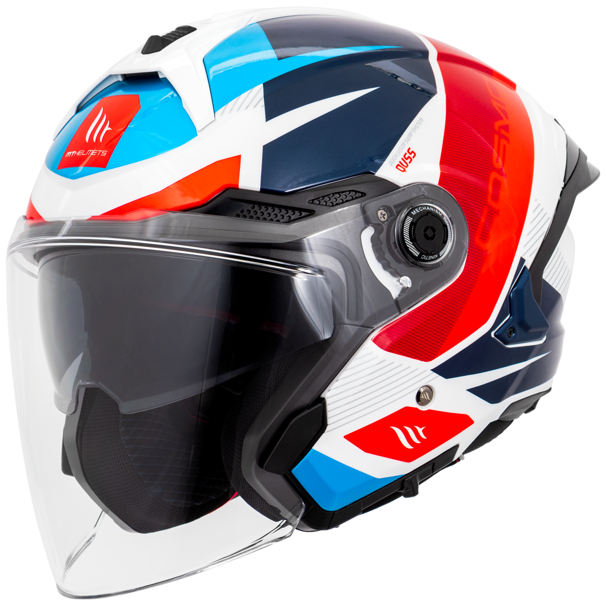 Capacete Mt Helmets Cosmo SV Braut A17 Brilho