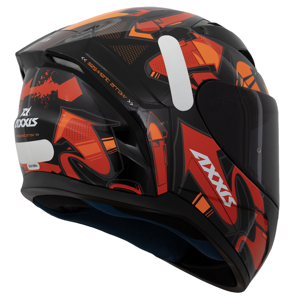 Capacete Axxis Segment Arrowa B5 Vermelho Brilho