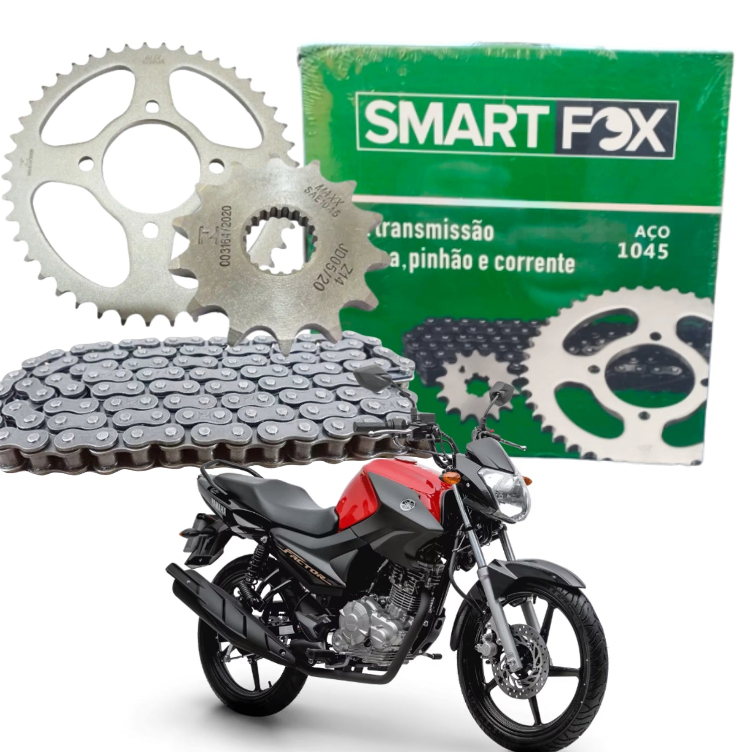Kit Relação Ybr Factor 125 2017-2025