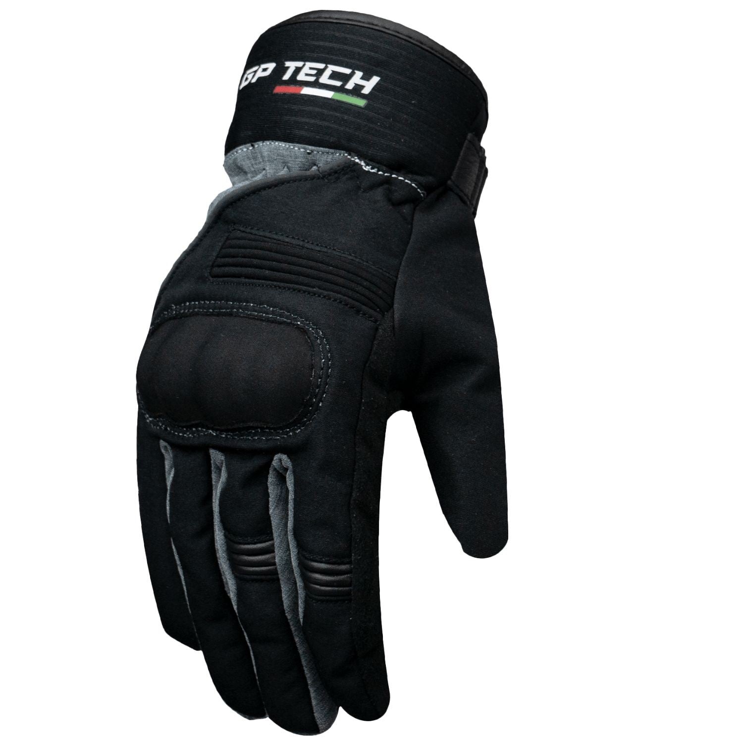 Luva de motoqueiro GP Tech Supreme Impermeável Preto