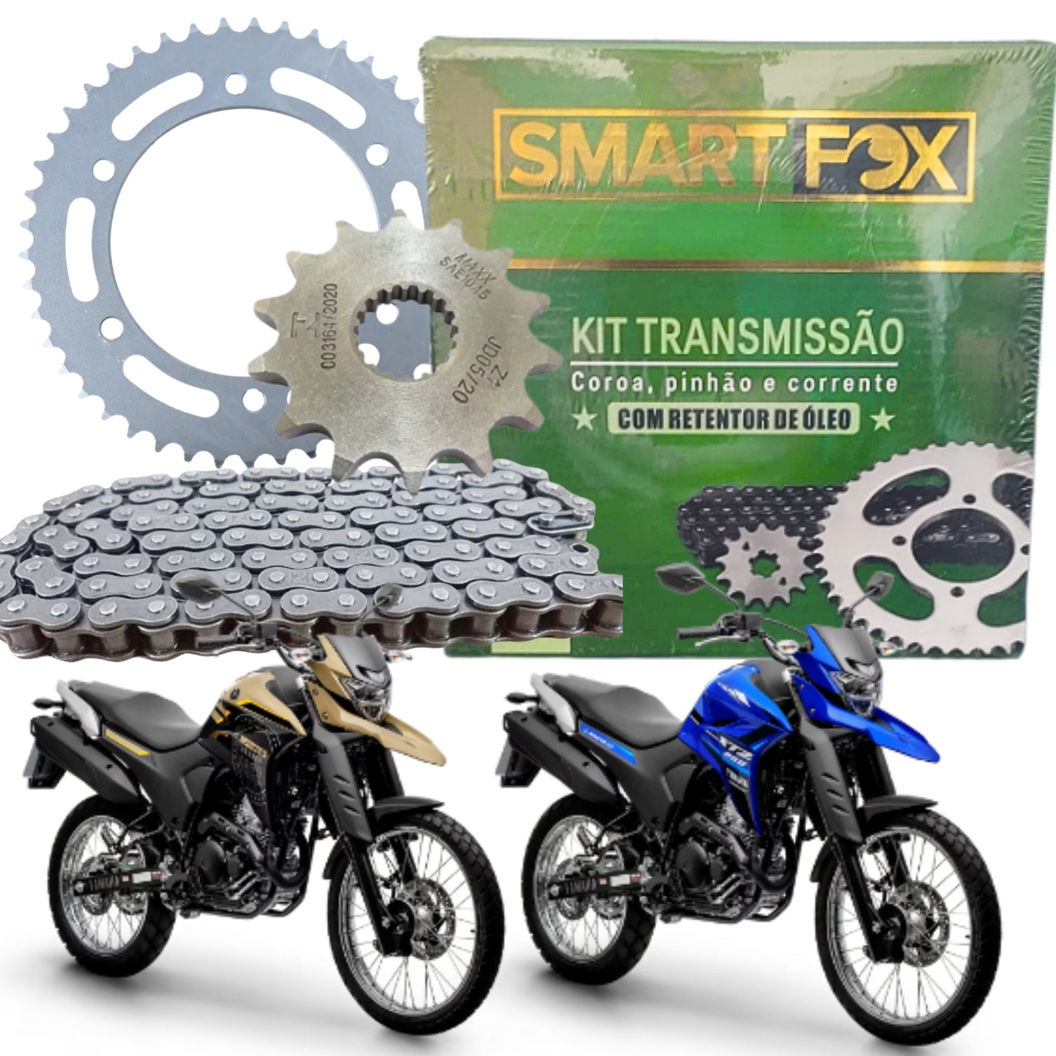 Kit Relação Com Retentor Xtz Lander 250 Tenere 250 2009-2025