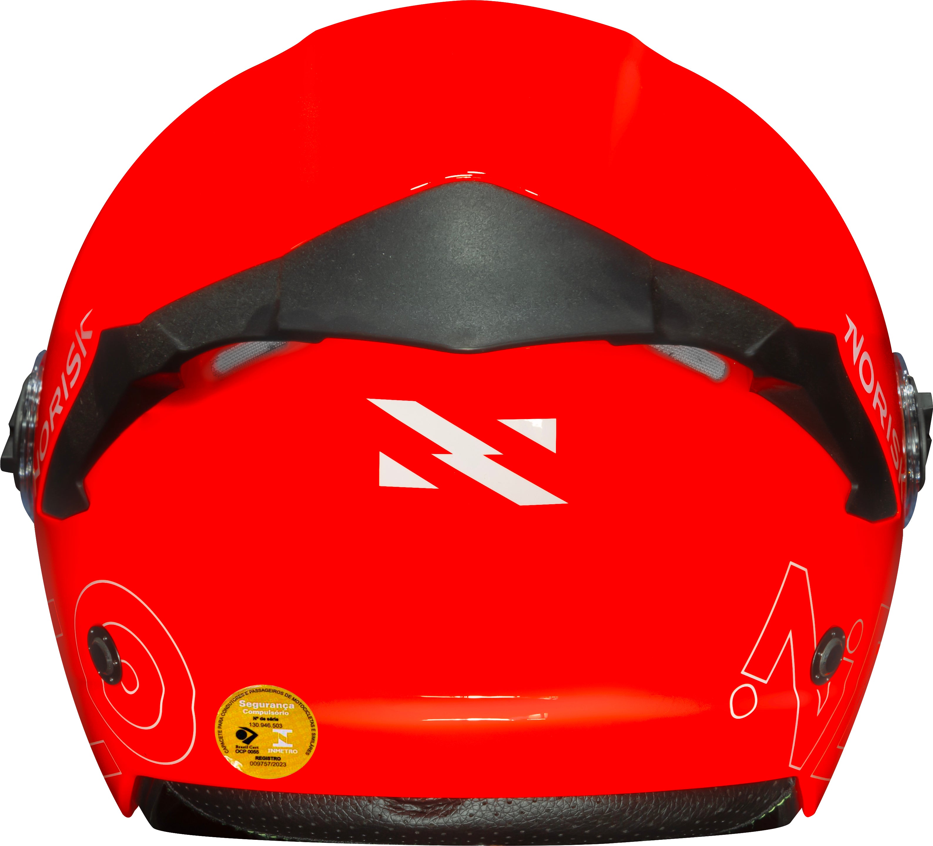 Capacete Norisk Neo Monocolor Vermelho