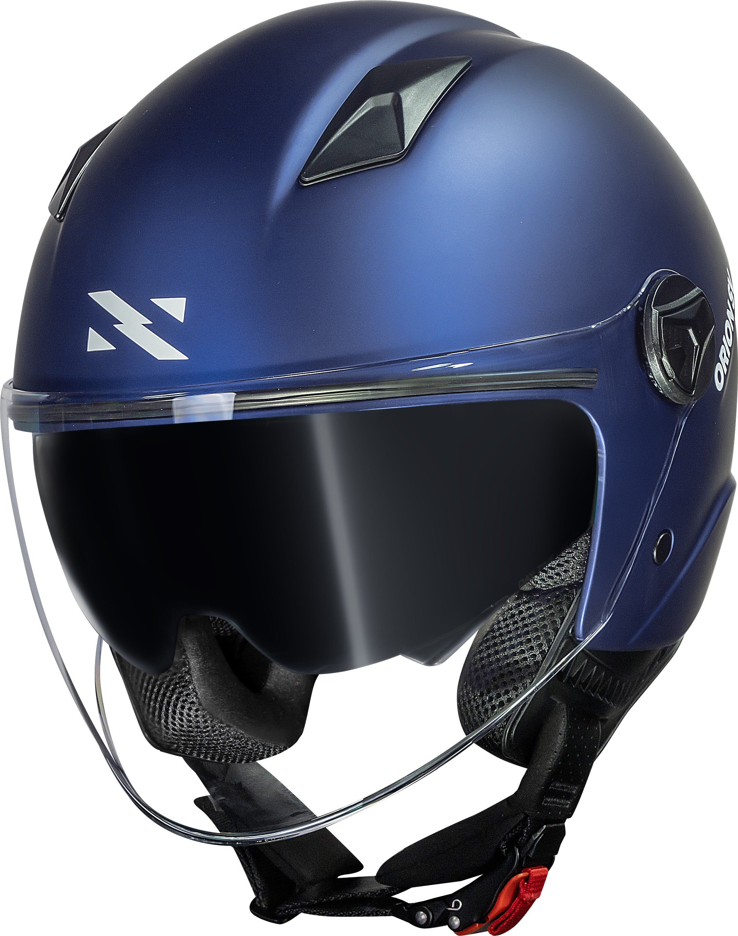 Capacete Norisk Orion SV Aberto Monocolor Azul Fosco