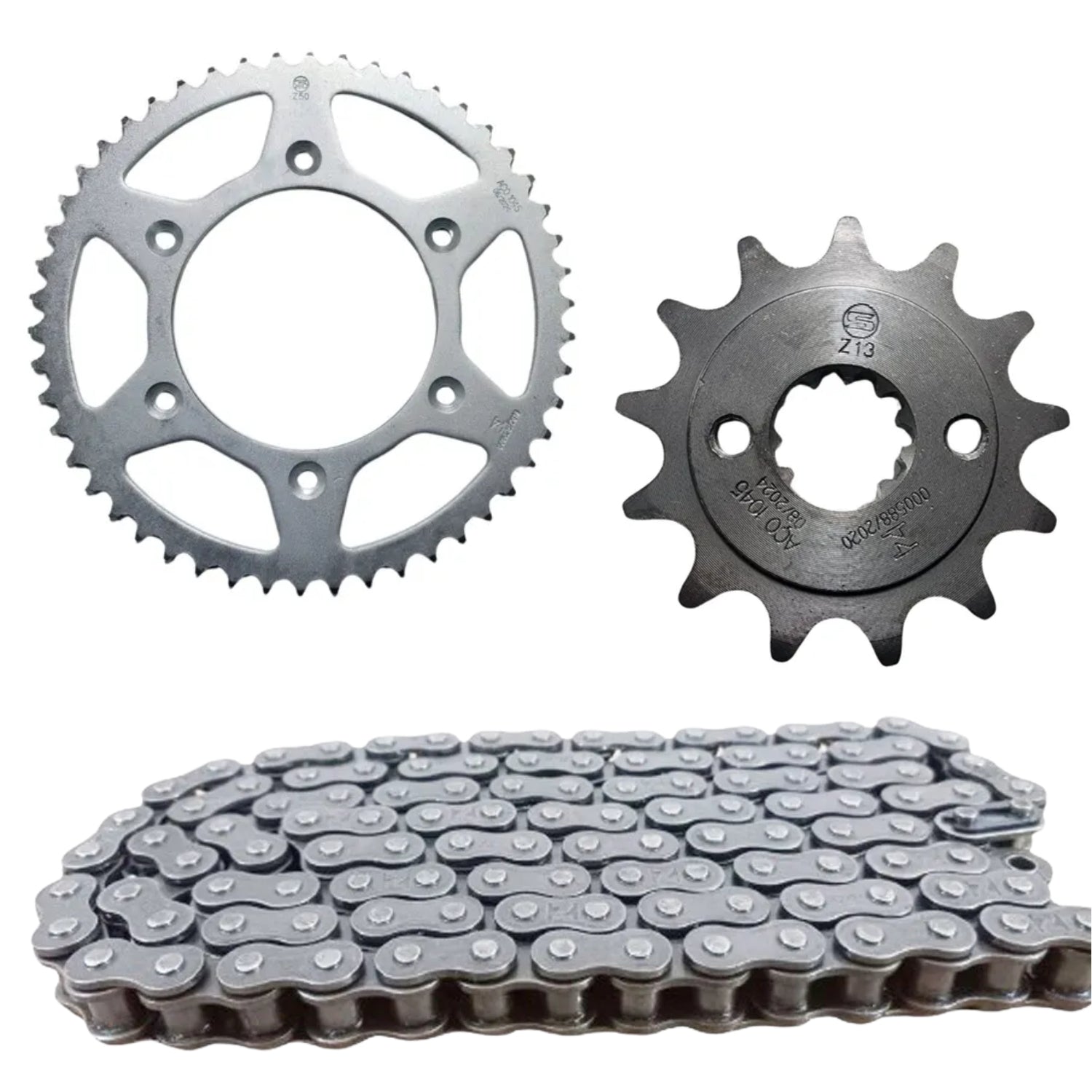 Kit Relação Transmissão Biz 125 2006-2015 Pop 100 2007-2015