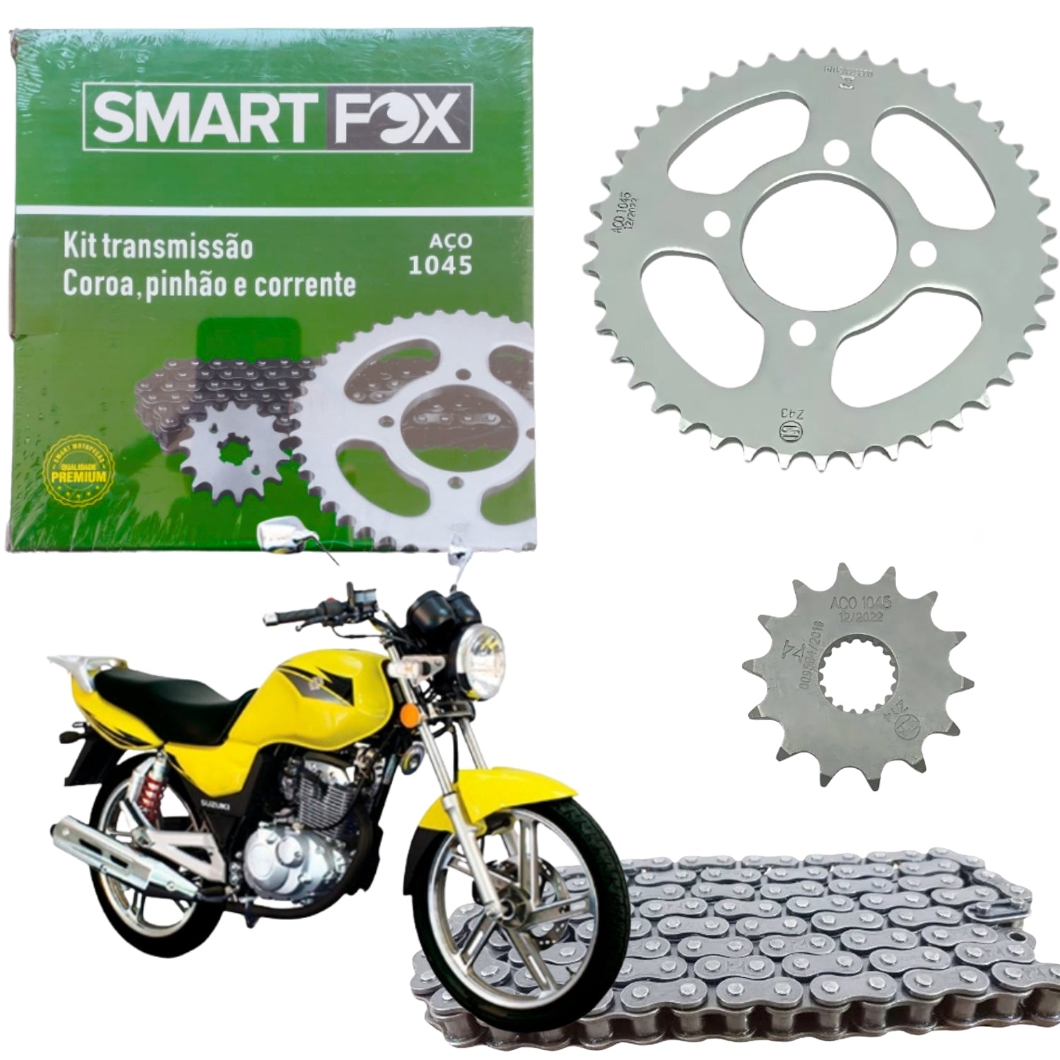 Kit Relação Suzuki Yes 125 2005-2012