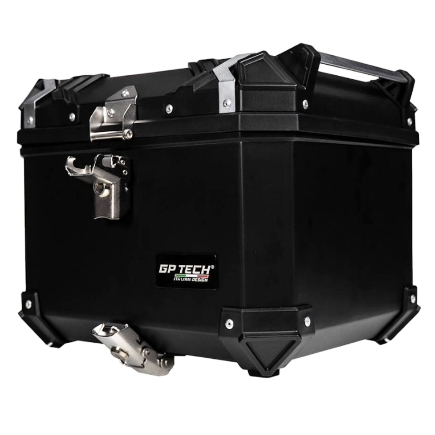 Baú Para Moto Gp Tech Traseiro Preto 45 Litros S45