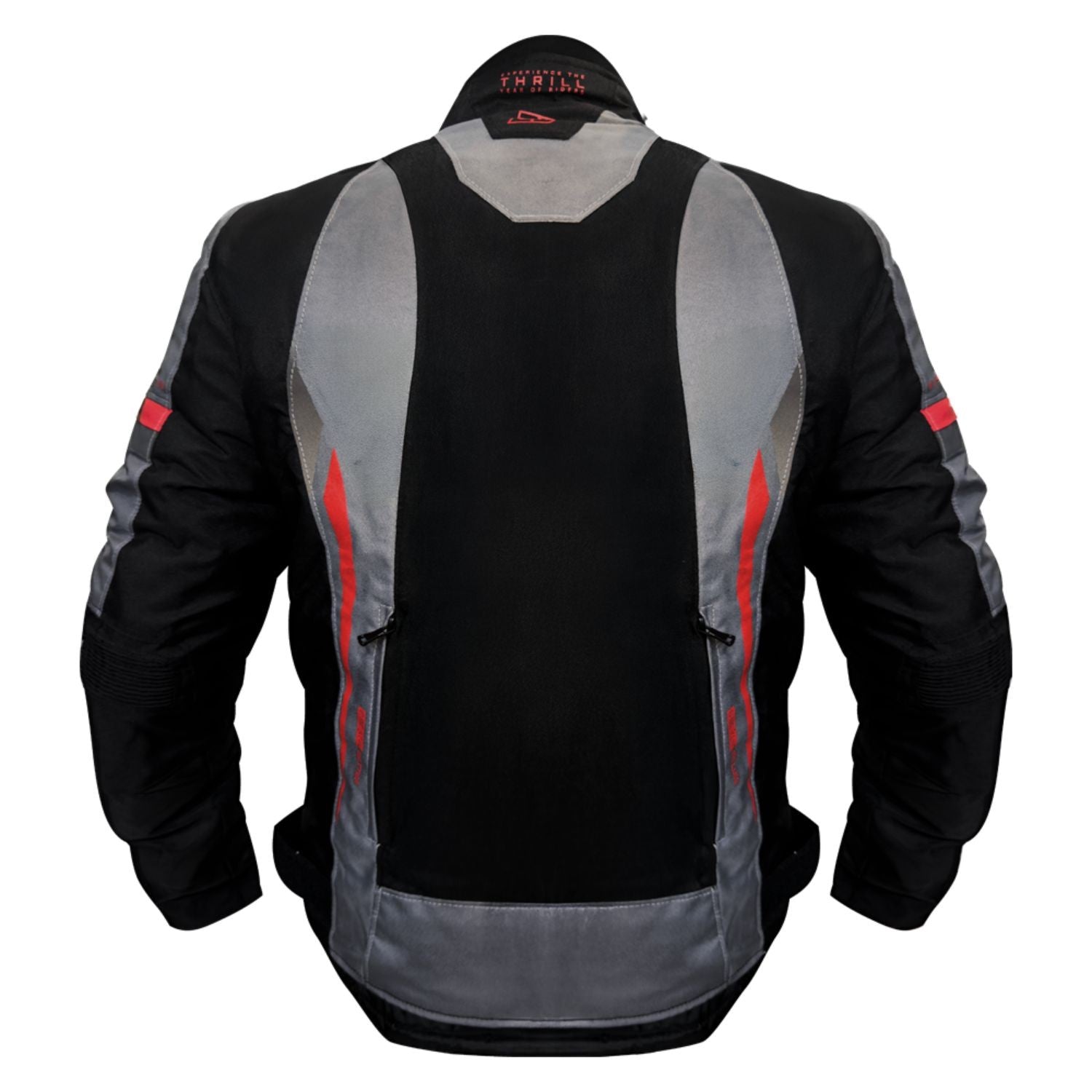 Jaqueta de motoqueiro GP Tech Verona Preto Cinza