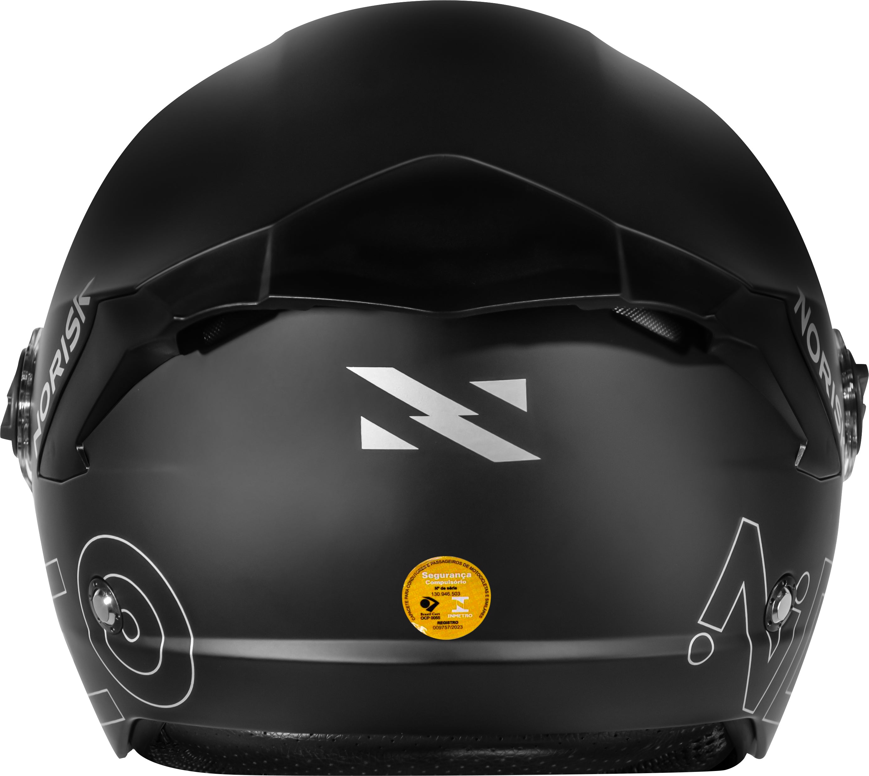 Capacete Norisk Neo Monocolor Matte Preto