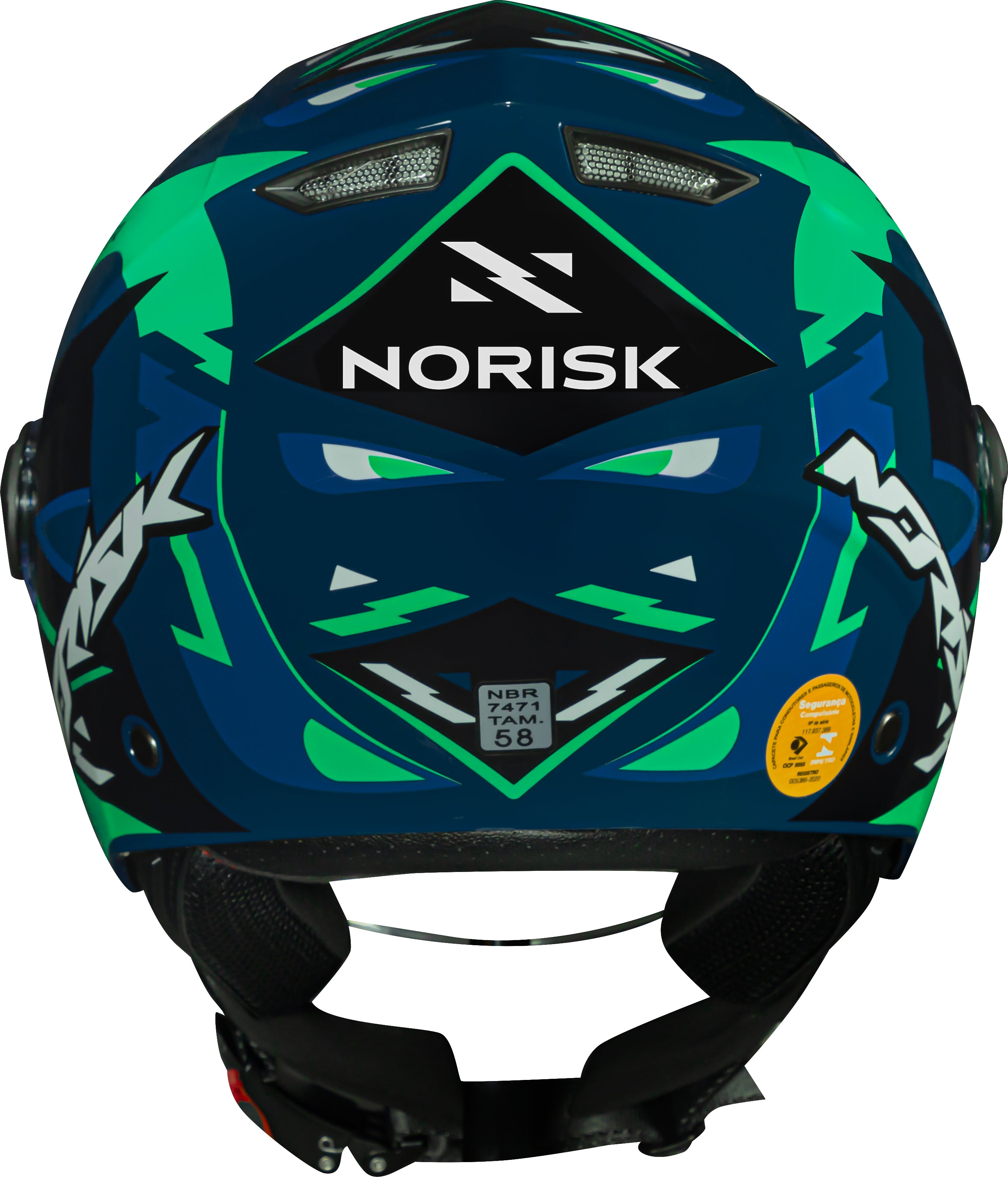 Capacete Norisk Orion Denver Azul