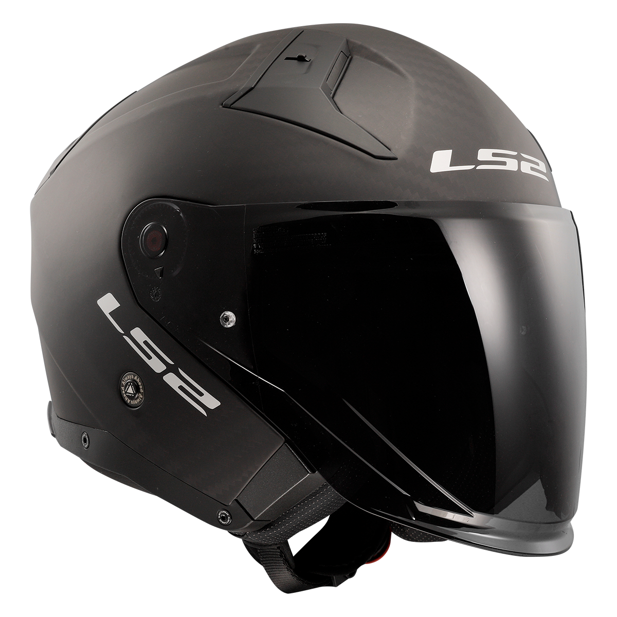 Capacete Ls2 Infinity II Solid Matte Carbon