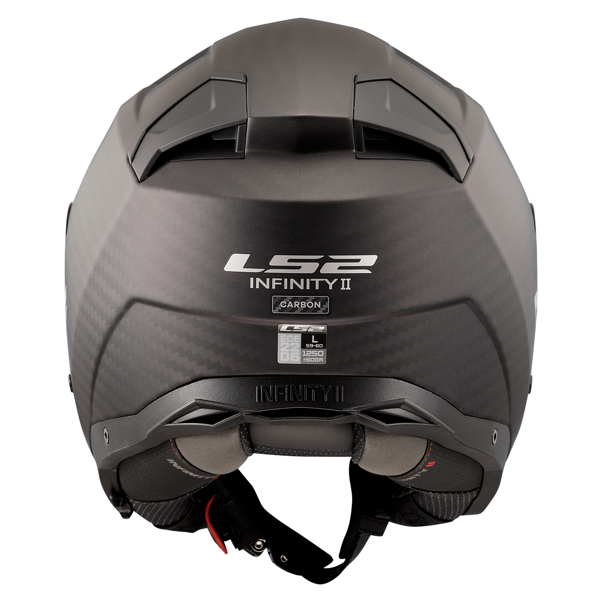 Capacete Ls2 Infinity II Solid Matte Carbon