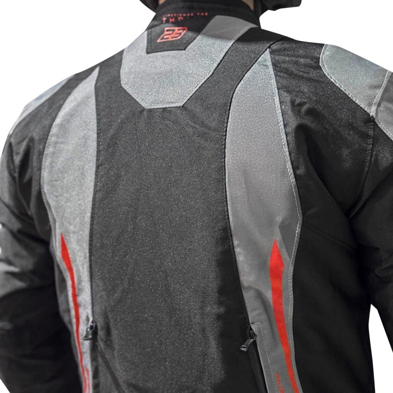 Jaqueta de motoqueiro GP Tech Verona Preto Cinza