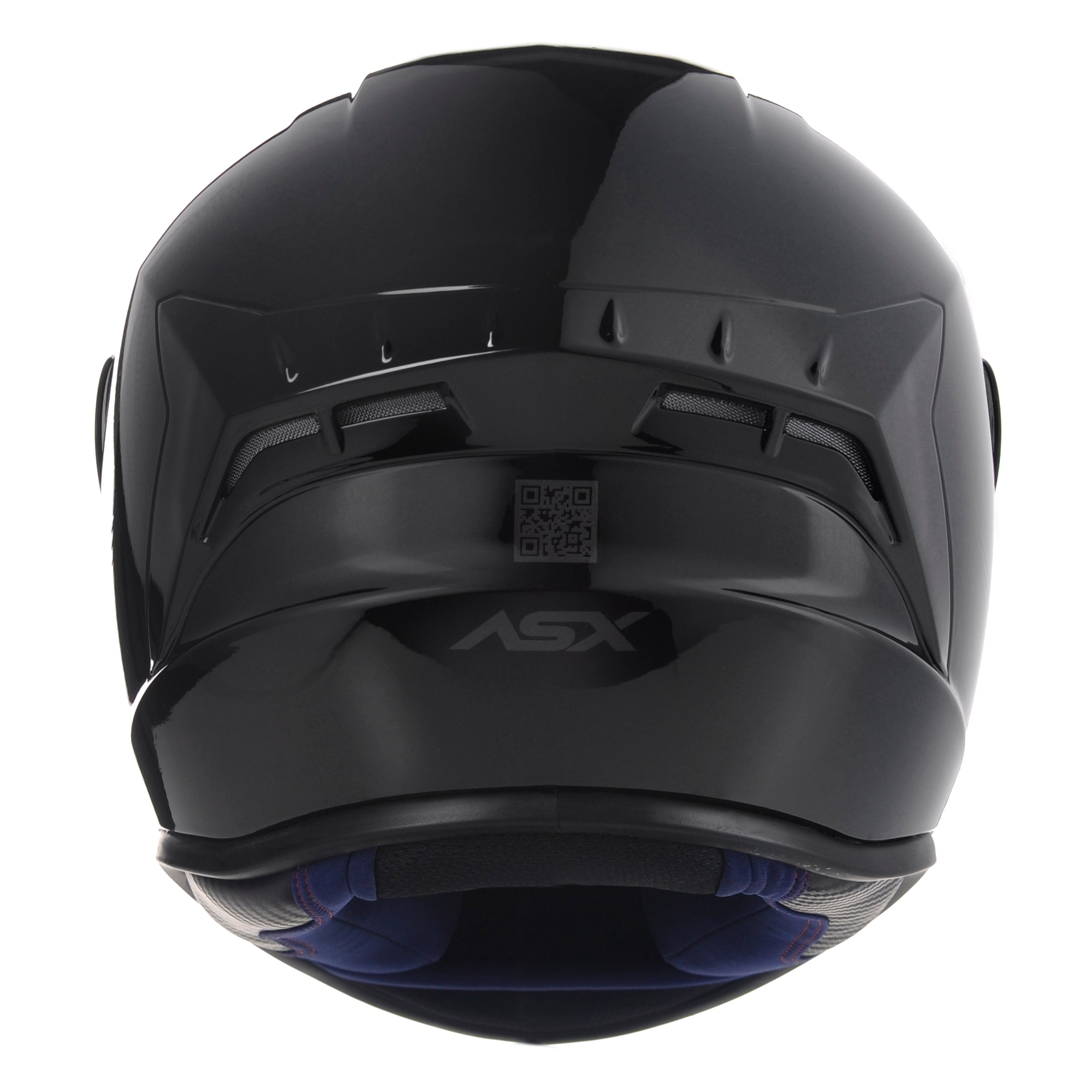 Capacete ASX draken Solid Brilho Preto