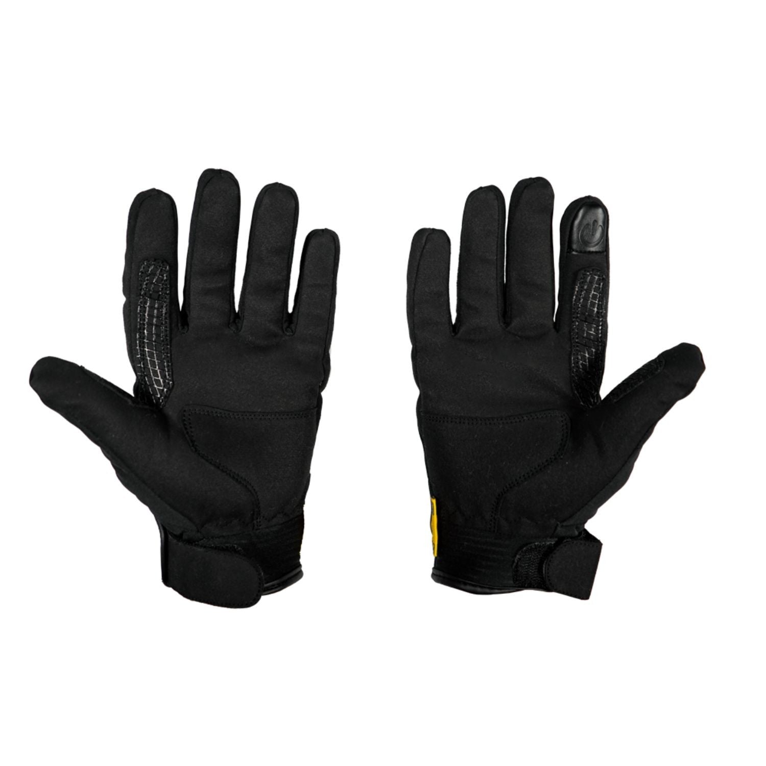Luva de motoqueiro GP Tech Supreme II Impermeável Preto Cinza