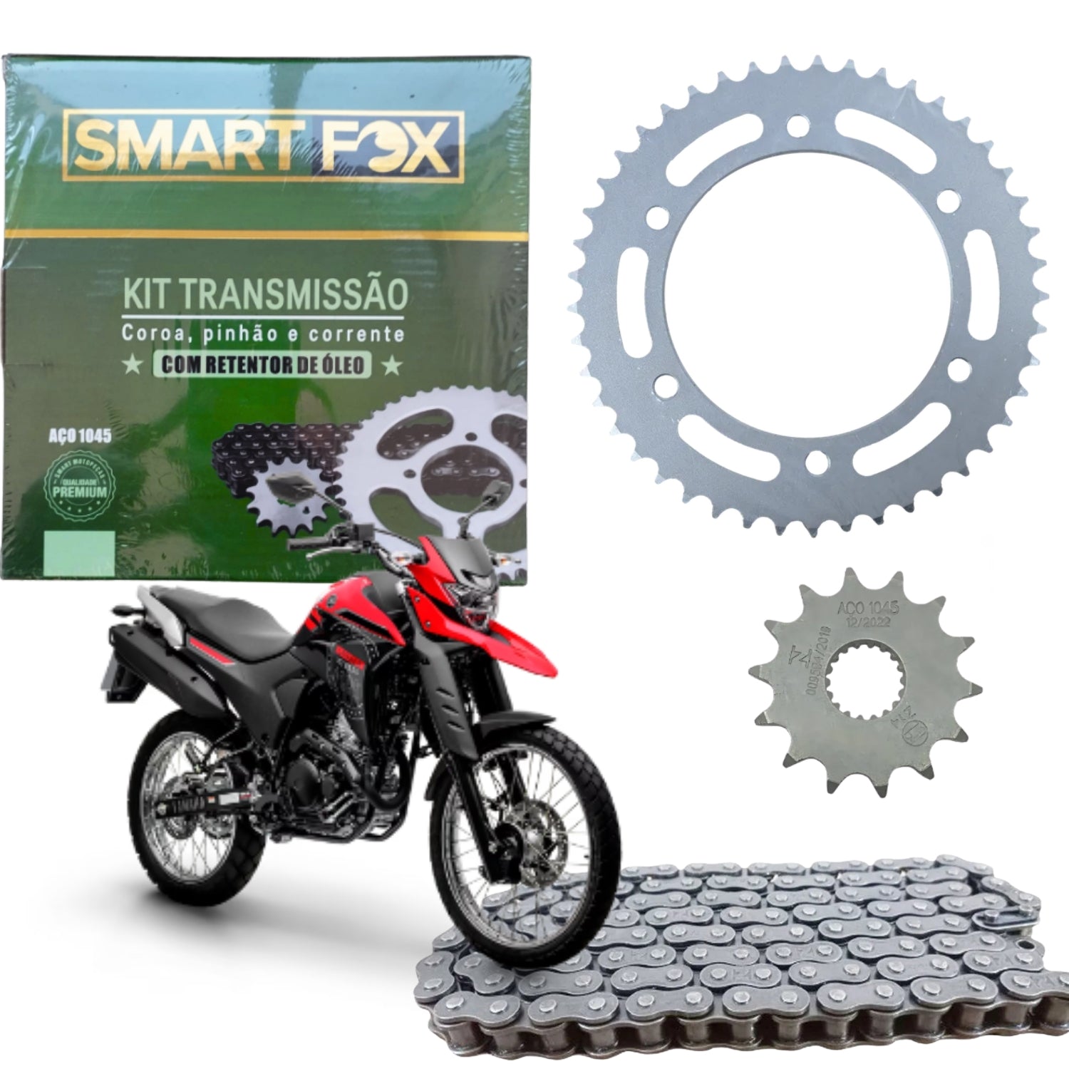 Kit Relação Com Retentor Xtz Lander 250 Tenere 250 2009-2025
