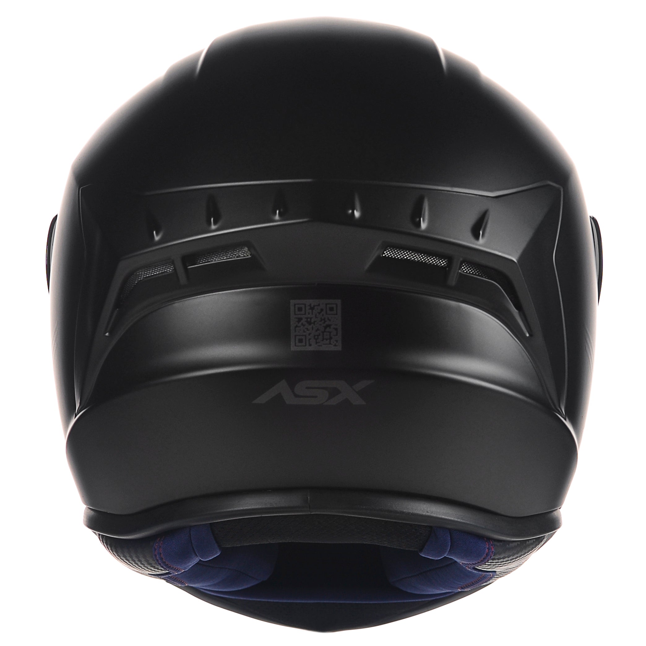 Capacete ASX draken Solid Fosco Preto