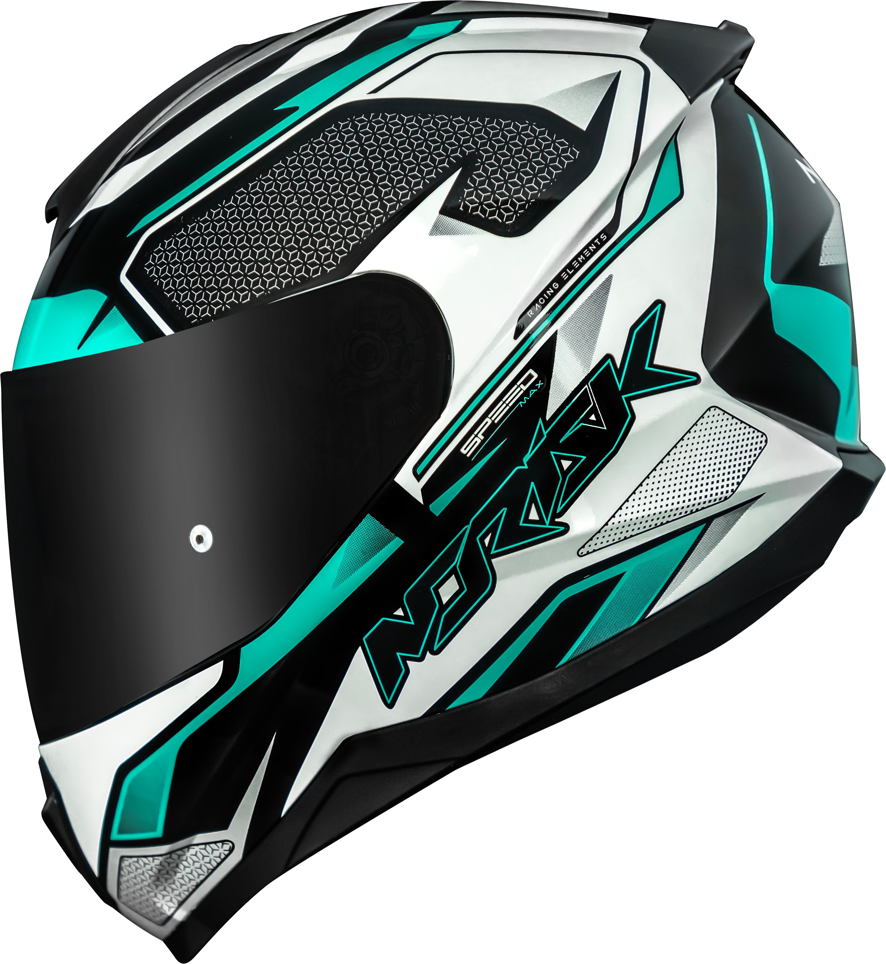 Capacete Norisk Razor Speed Max Preto Verde