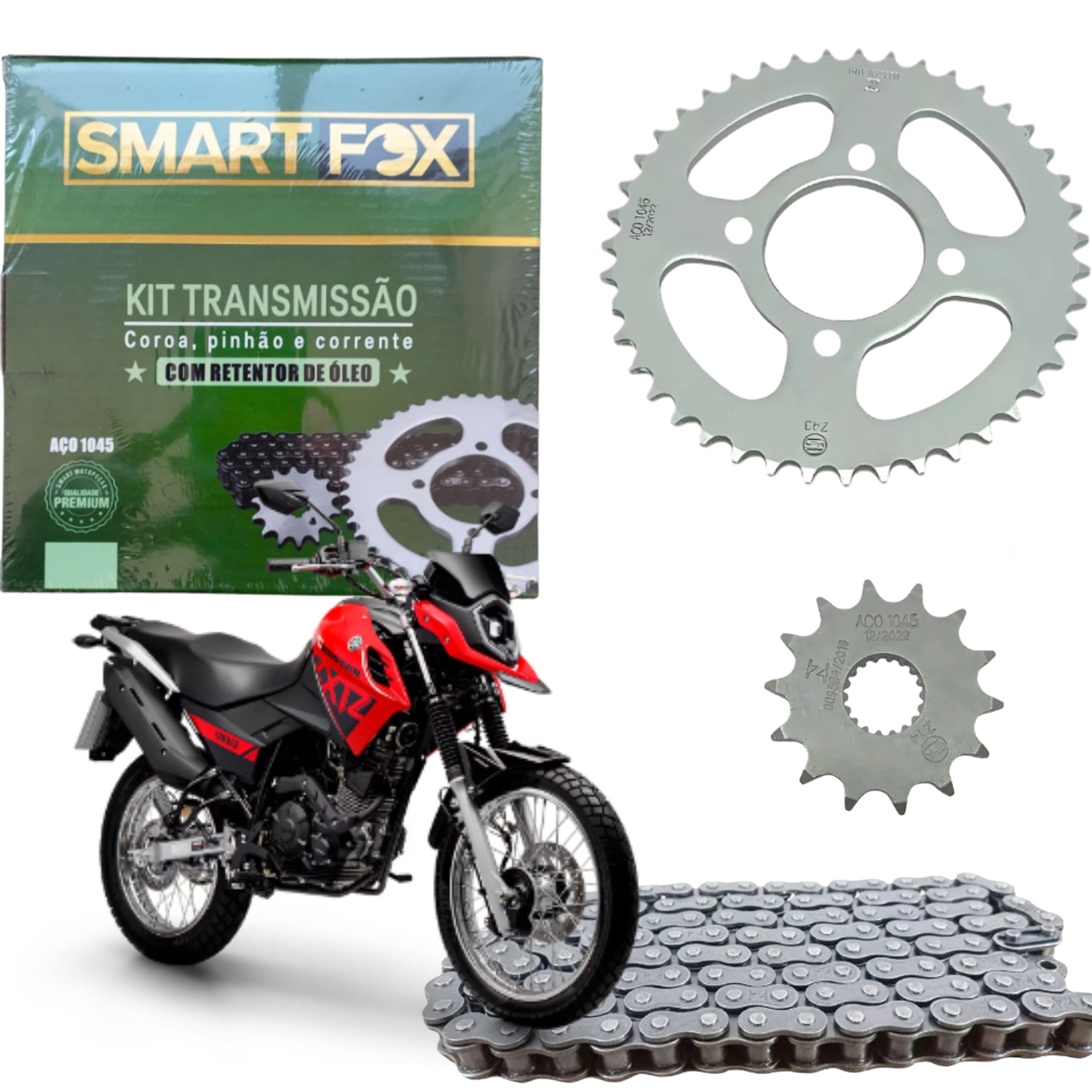 Kit Relação Com Retentor Xtz Crosser 150 2014-2025