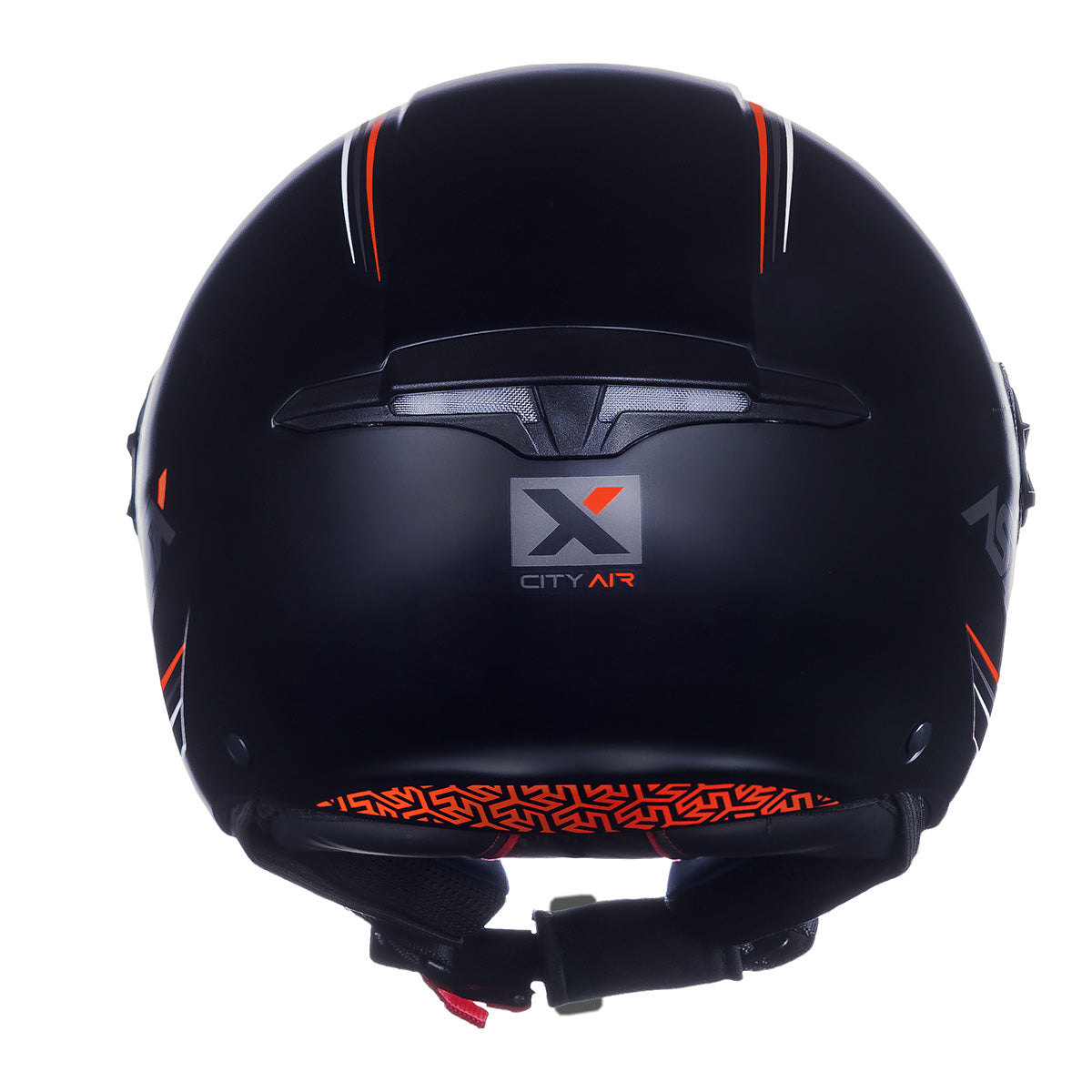 Capacete ASX City Air Fosco Solid Preto