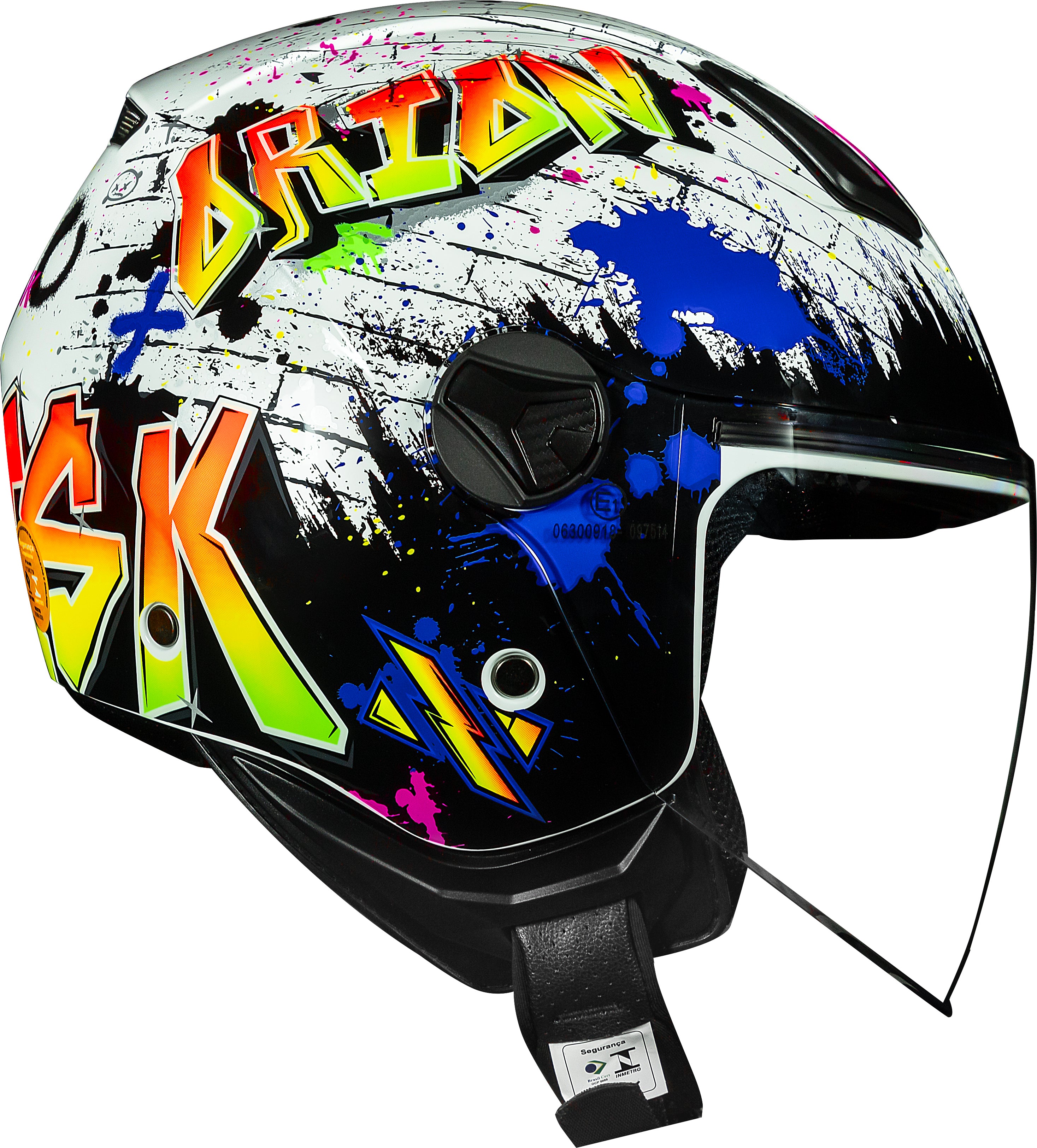 Capacete Norisk Orion Shine Branco