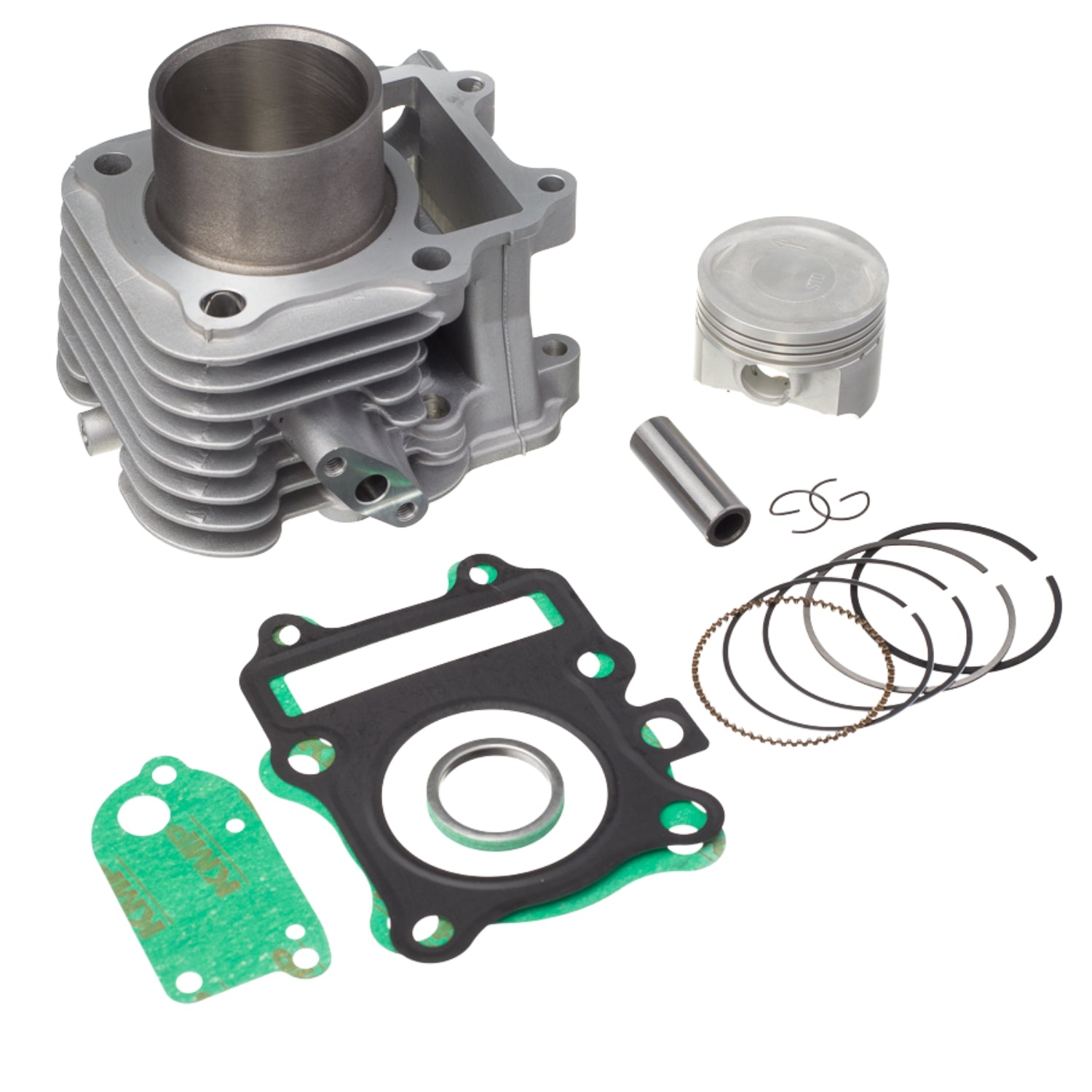 KIT COM CILINDRO PISTAO KMP SUZUKI BURGMAN 125