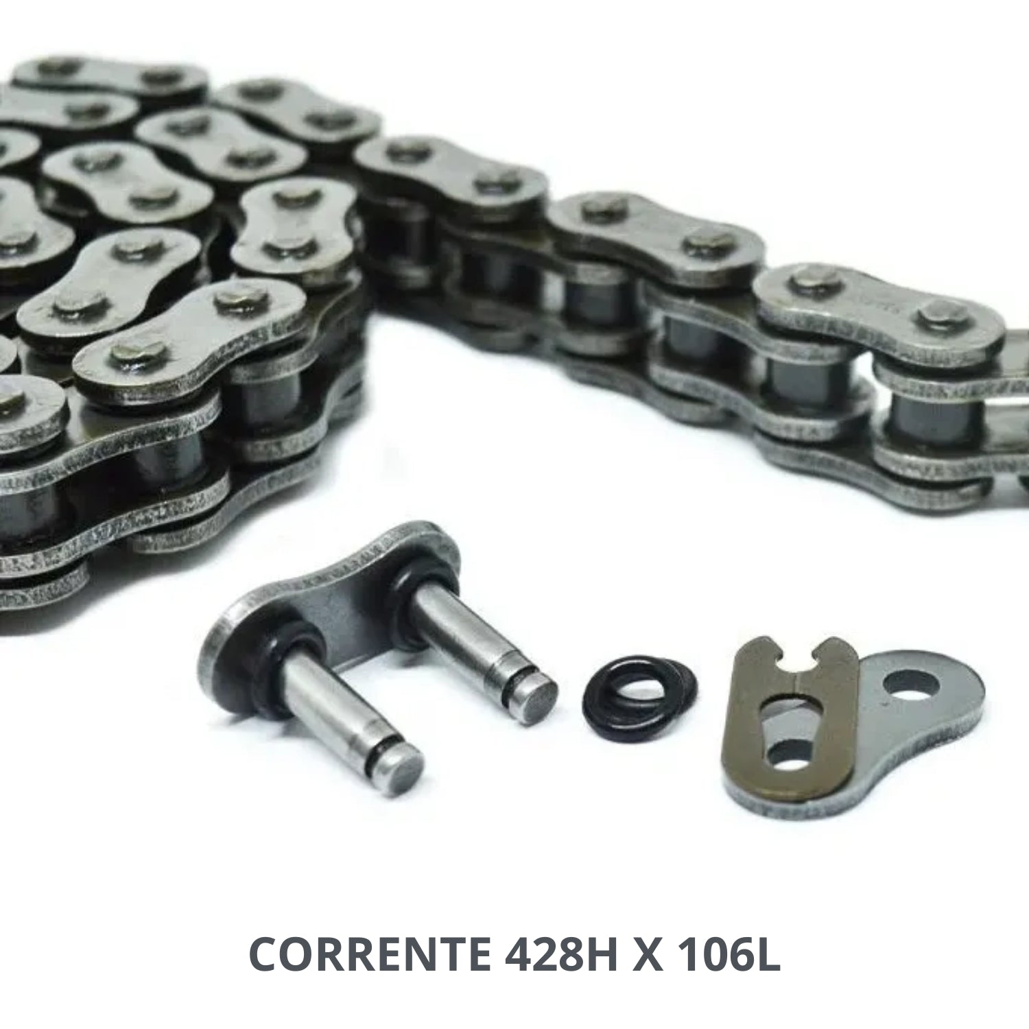 Kit Relação Transmissão com Retentor Pop 100 2007-2015 Biz 125 2006-2025