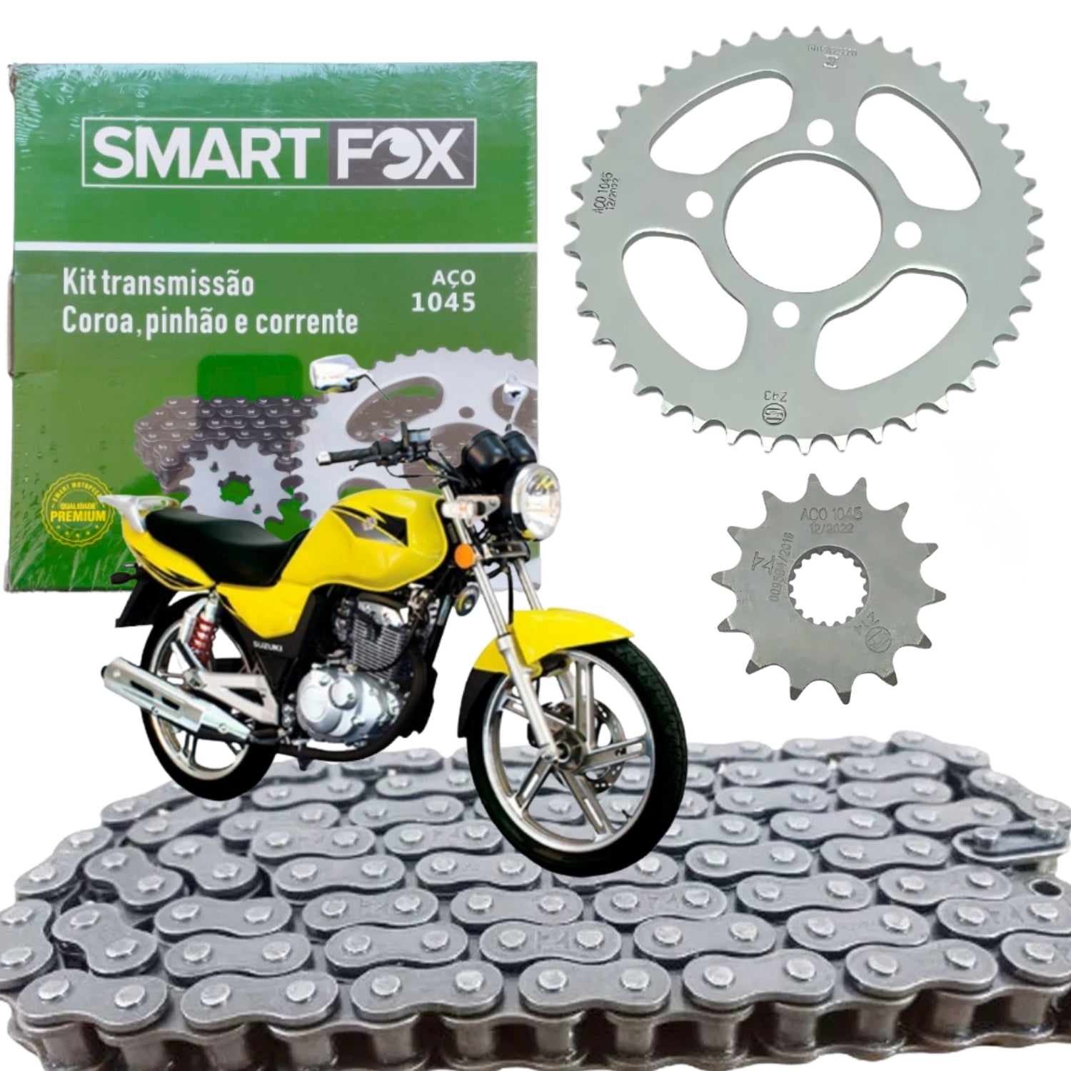 Kit Relação Suzuki Yes 125 2005-2012