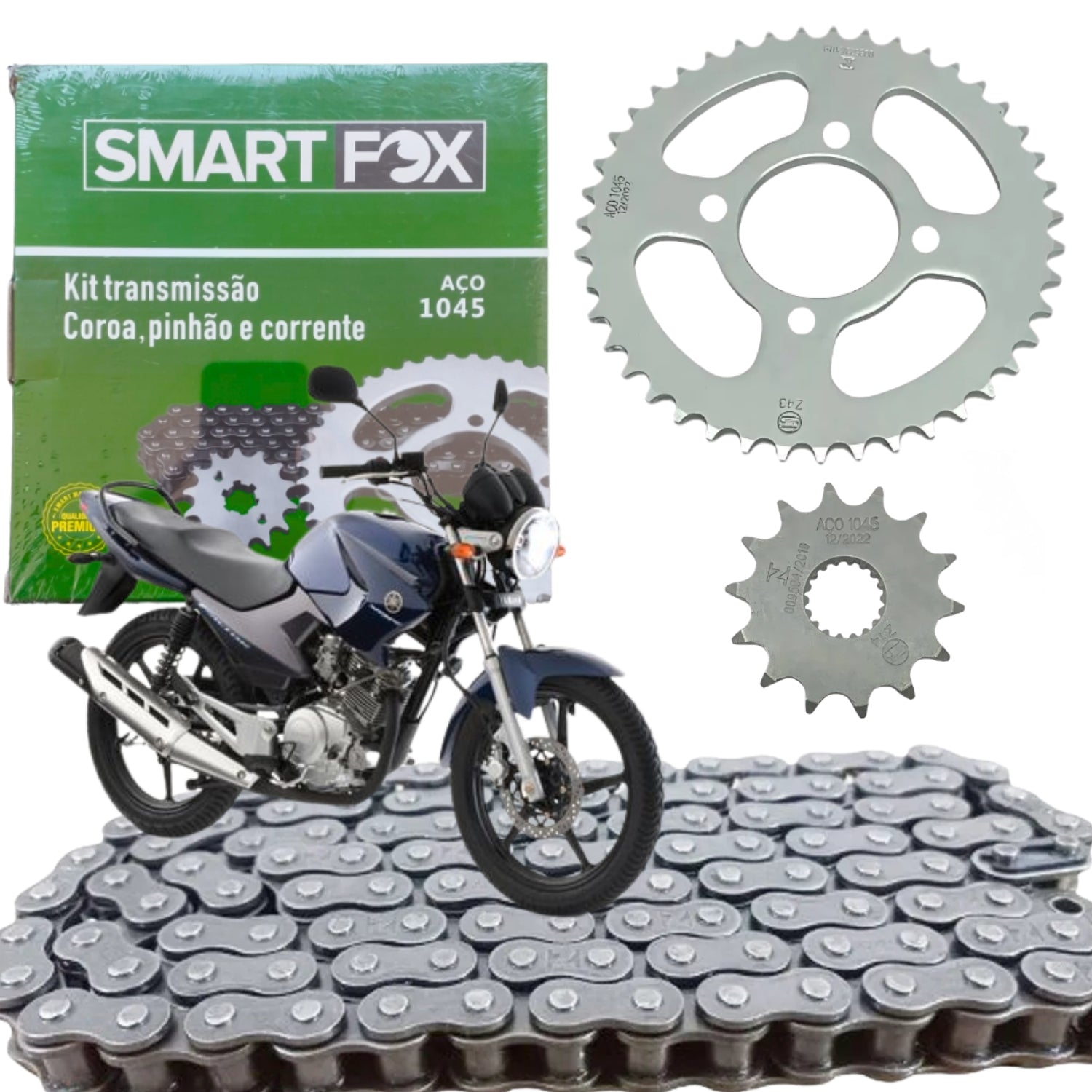 Kit Relação Ybr Factor 125 2009-2014