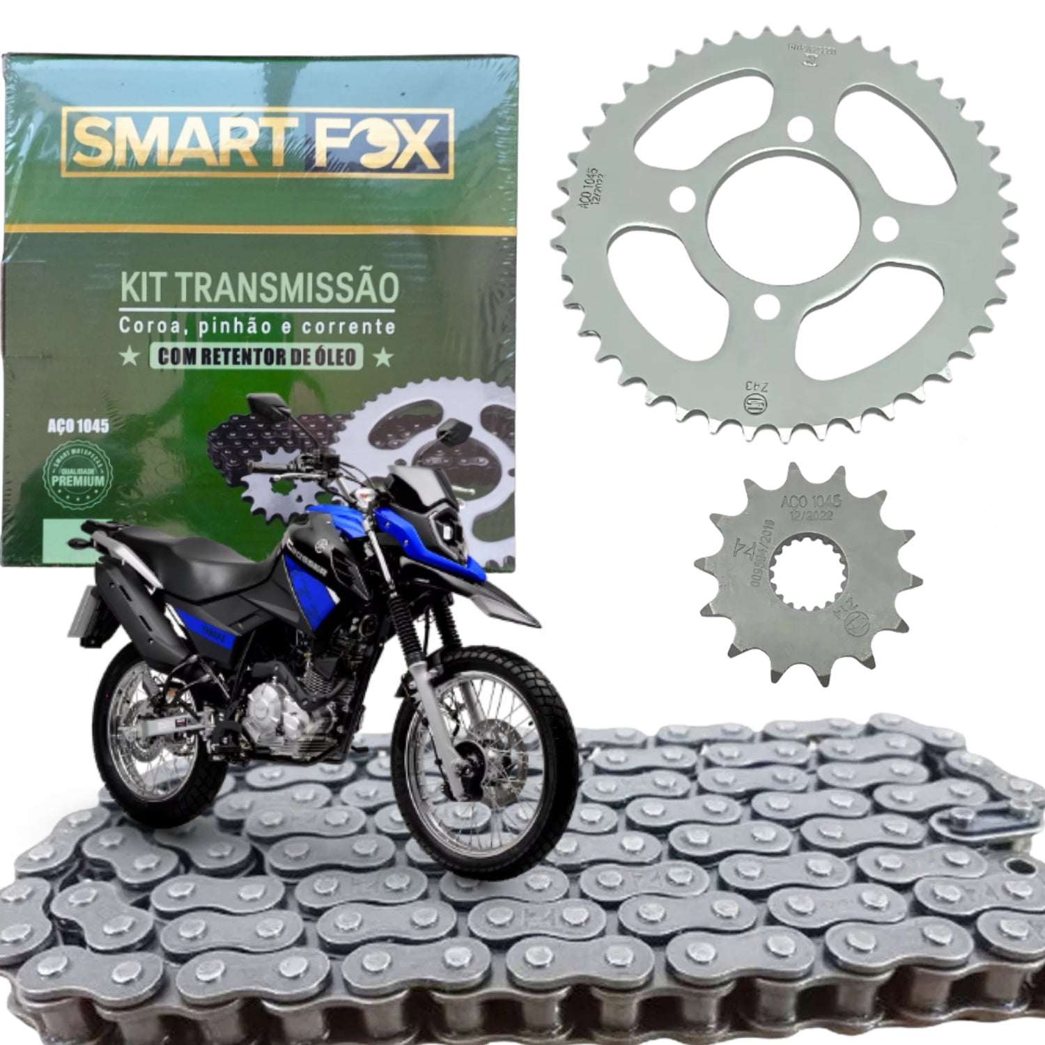 Kit Relação Com Retentor Xtz Crosser 150 2014-2025