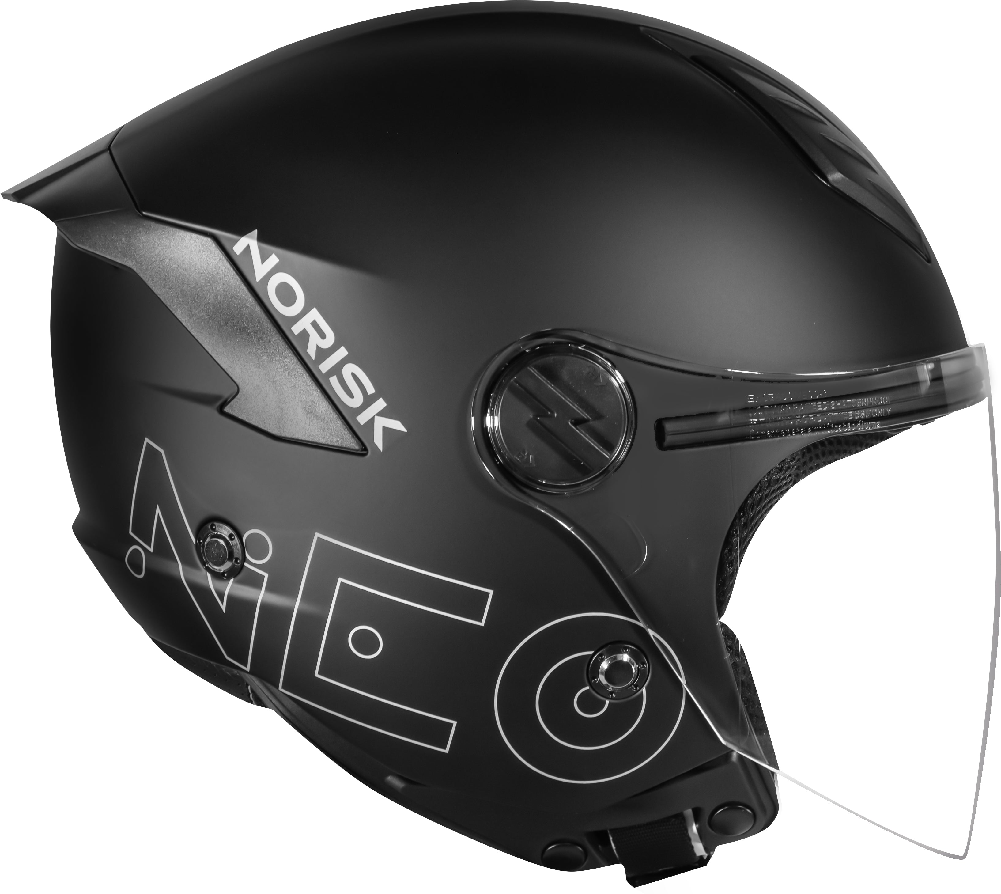 Capacete Norisk Neo Monocolor Matte Preto