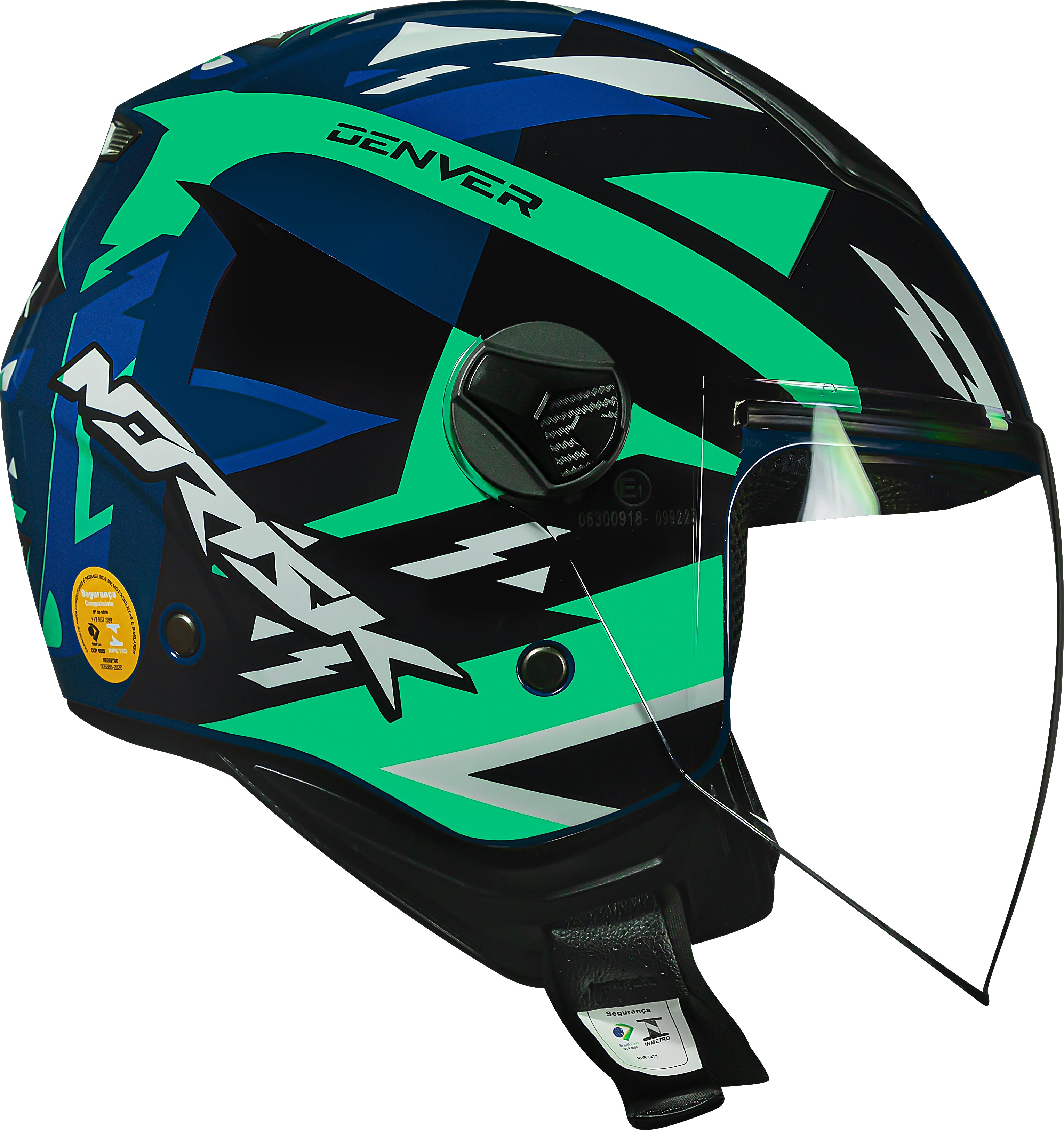 Capacete Norisk Orion Denver Azul