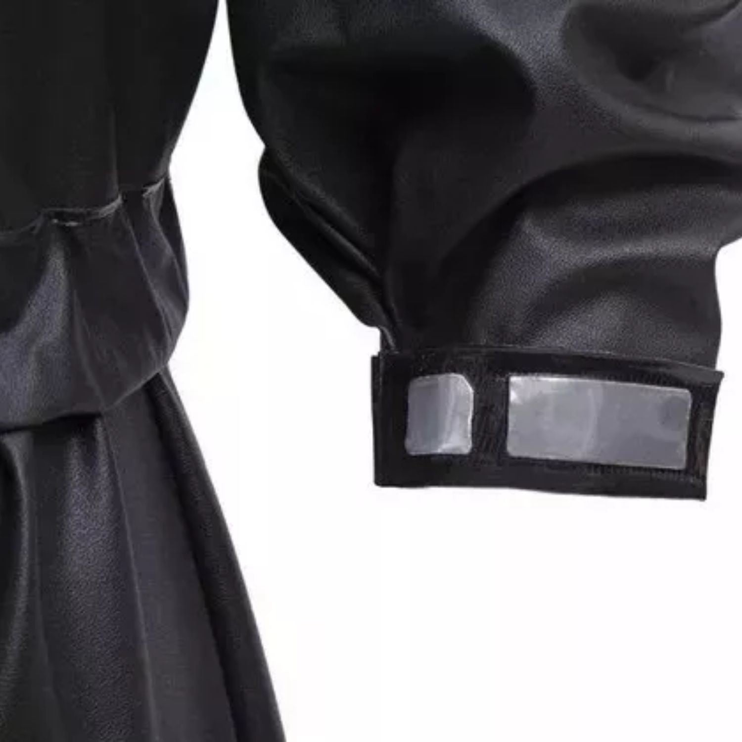 CONJUNTO CAPA DE CHUVA MASCULINO ALBA PVC EUROPA PRETO