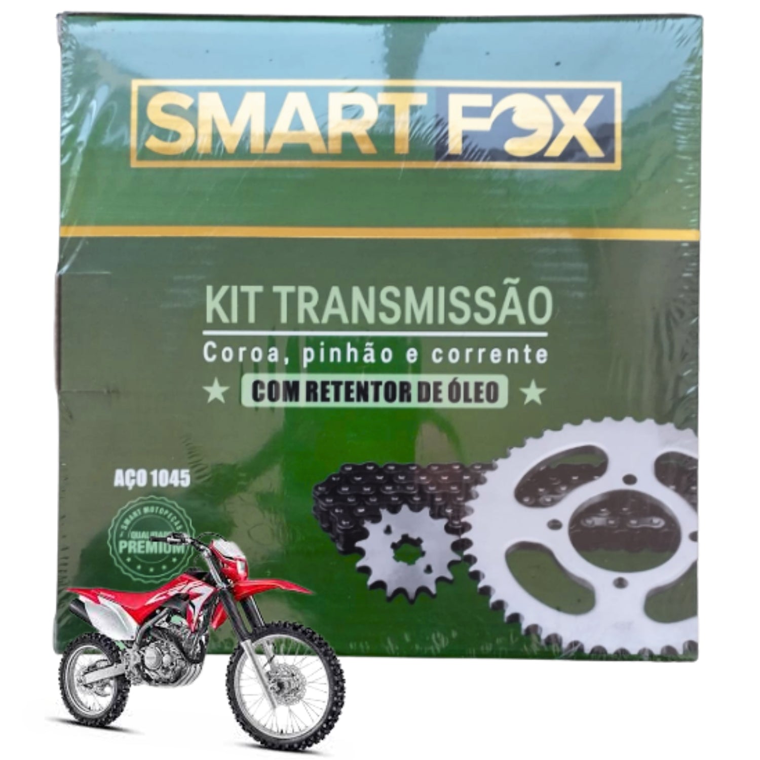 Kit Relação Transmissão CRF 230 2003-2021