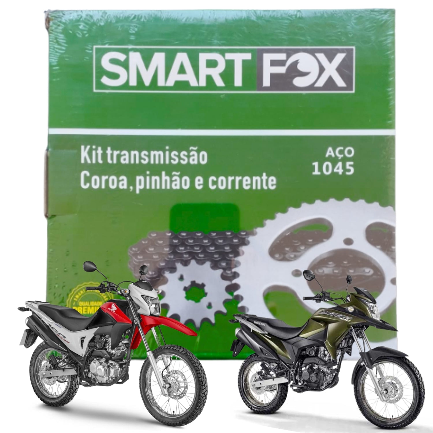 Kit Relação Transmissão Nxr 160 Xre 190 2016 A 2025