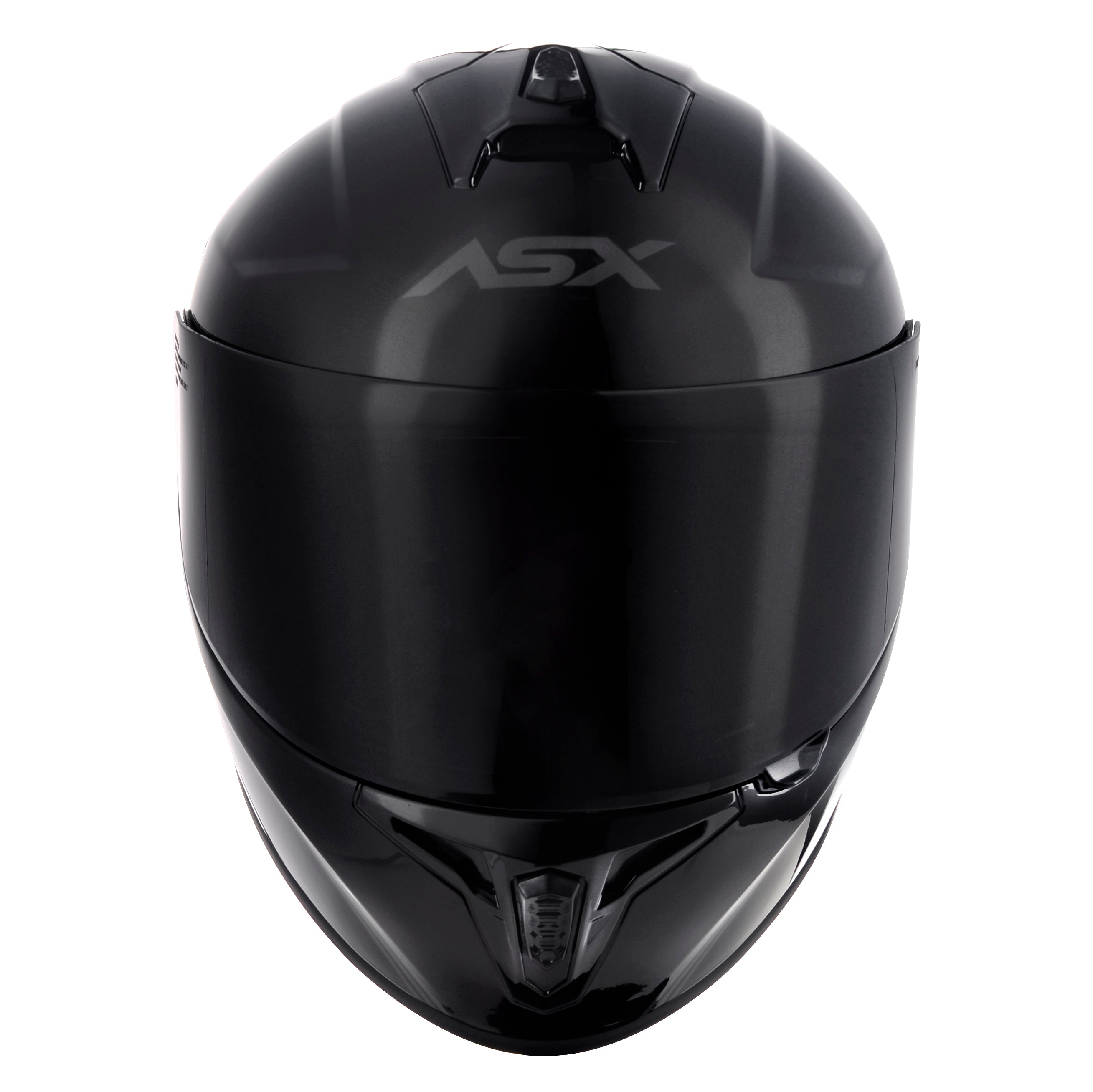 Capacete ASX draken Solid Brilho Preto