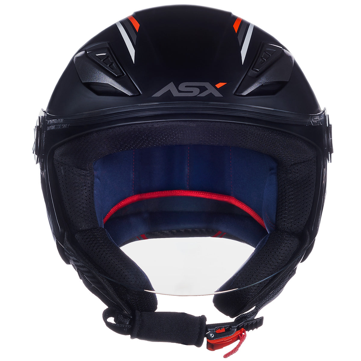 Capacete ASX City Air Fosco Solid Preto