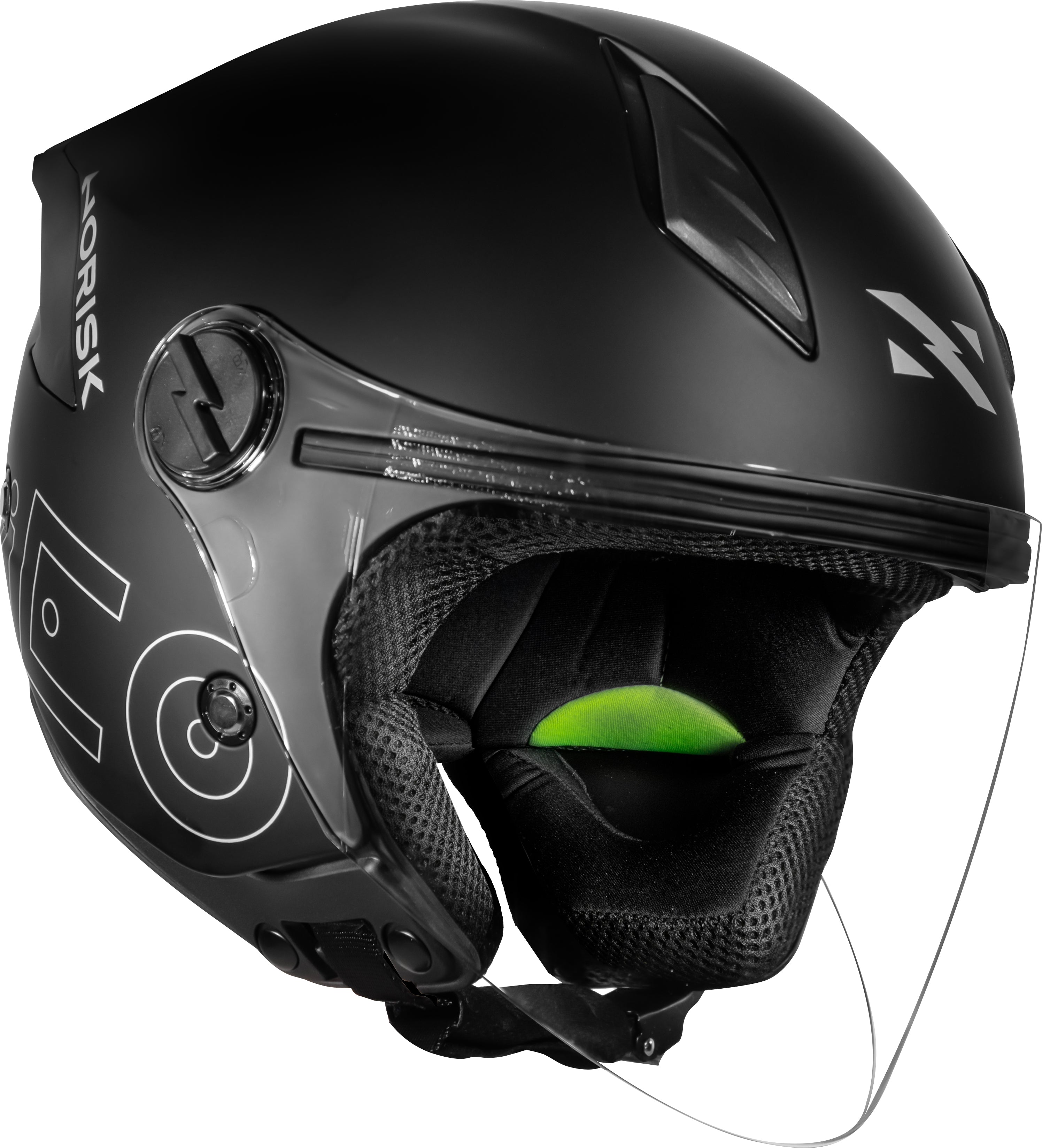 Capacete Norisk Neo Monocolor Matte Preto