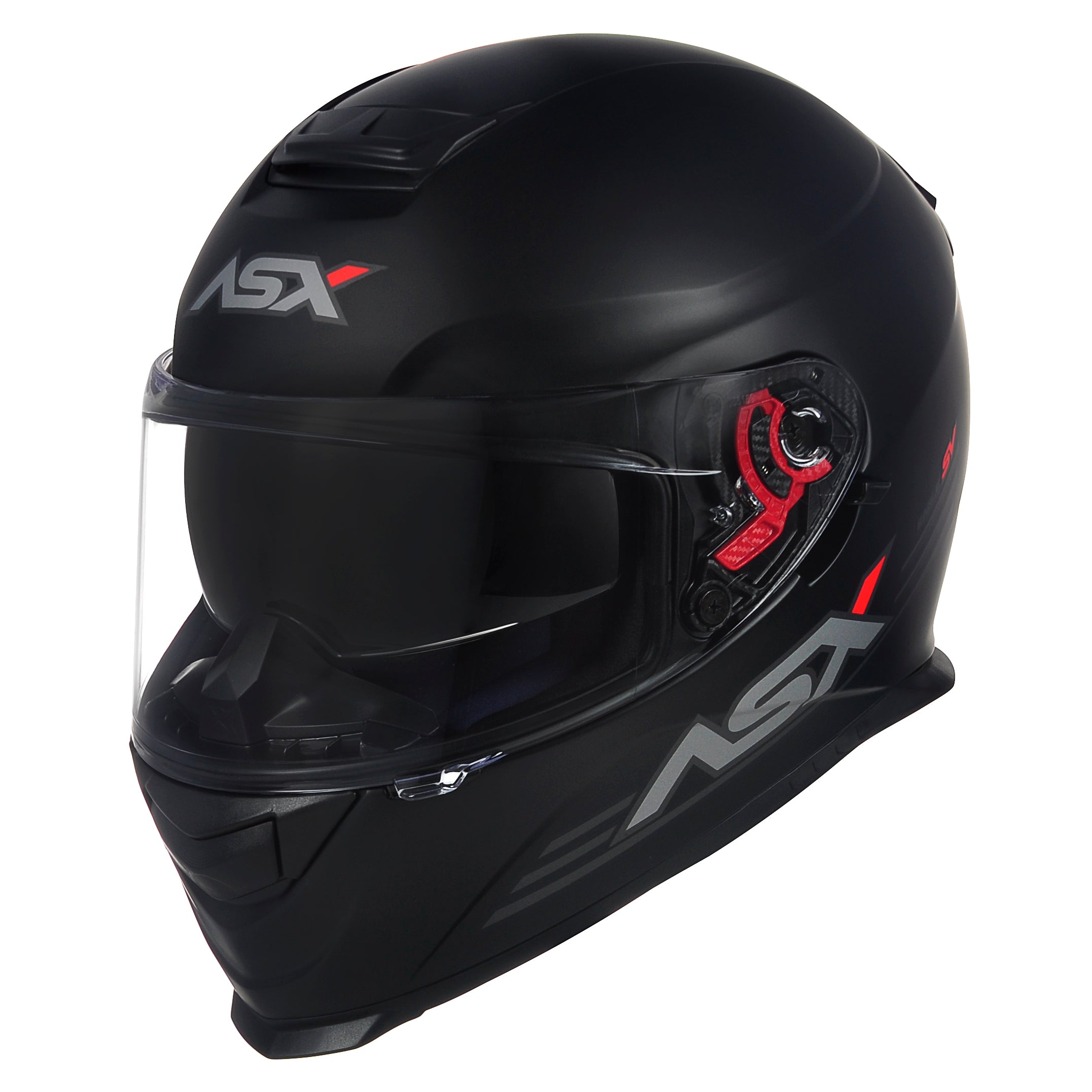 Capacete ASX Eagle SV Solid Preto Fosco
