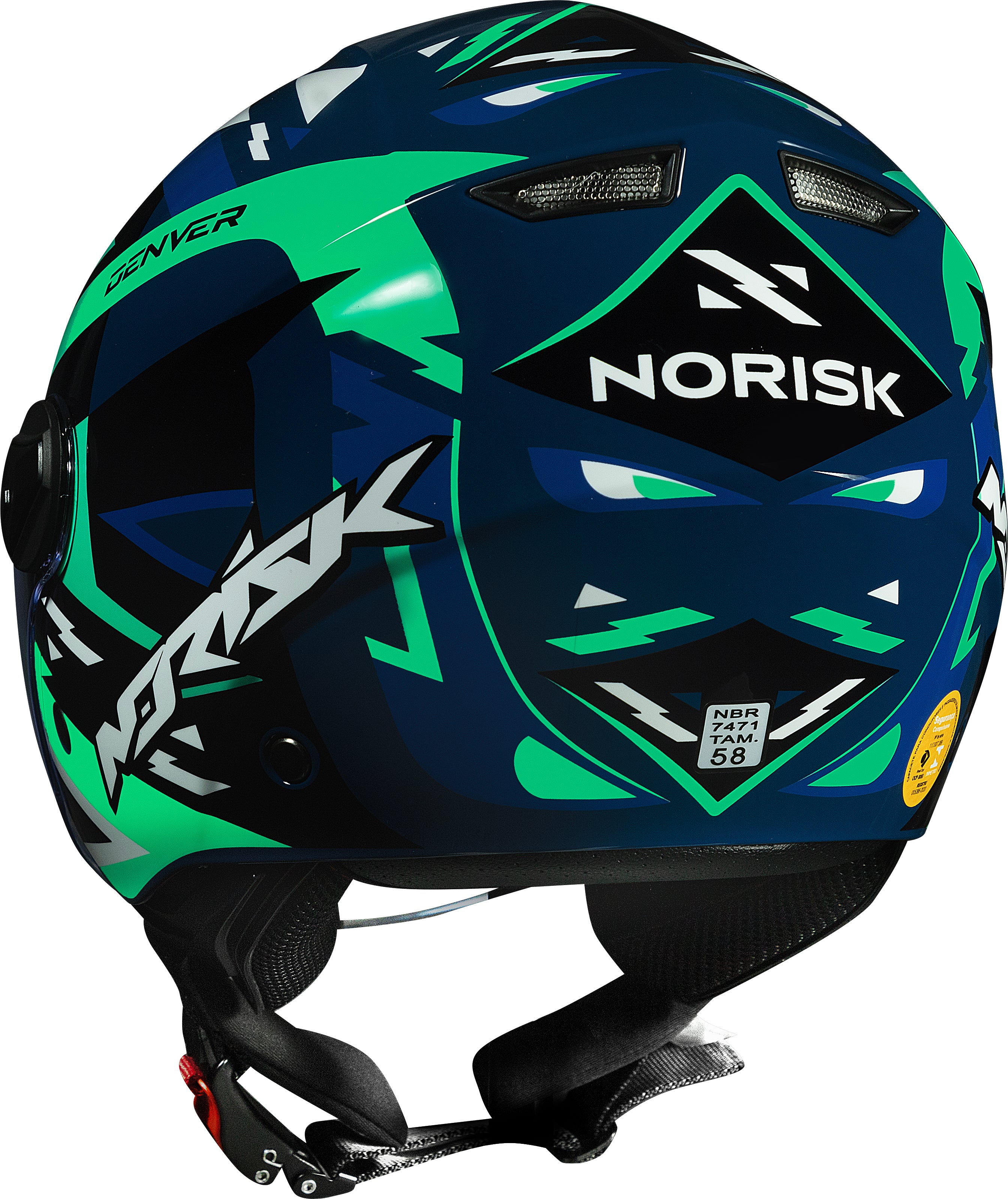 Capacete Norisk Orion Denver Azul