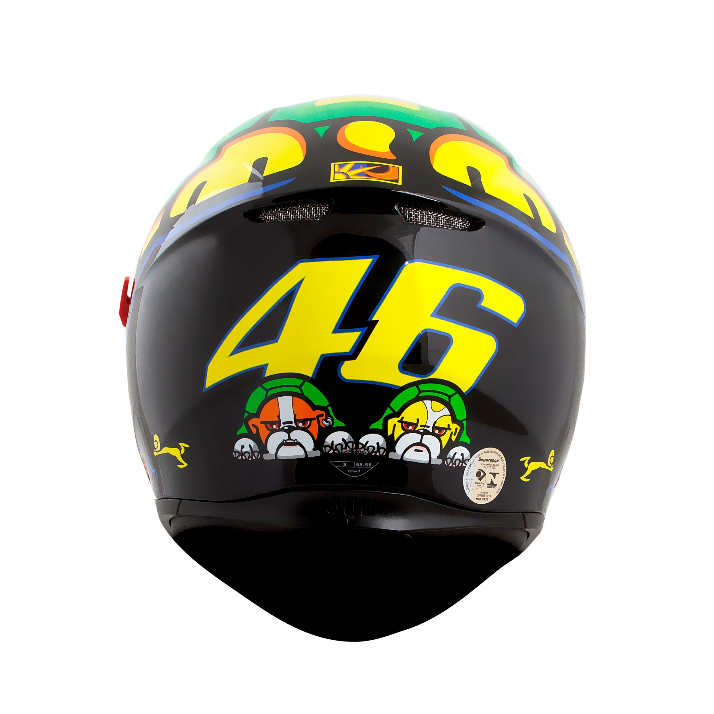 Capacete agv k3 SV Turtle