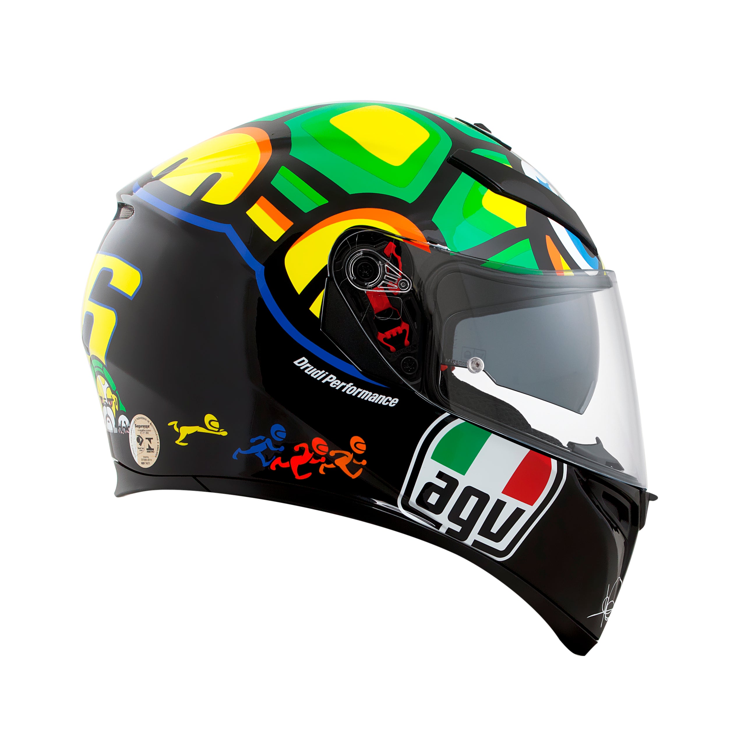 Capacete agv k3 SV Turtle