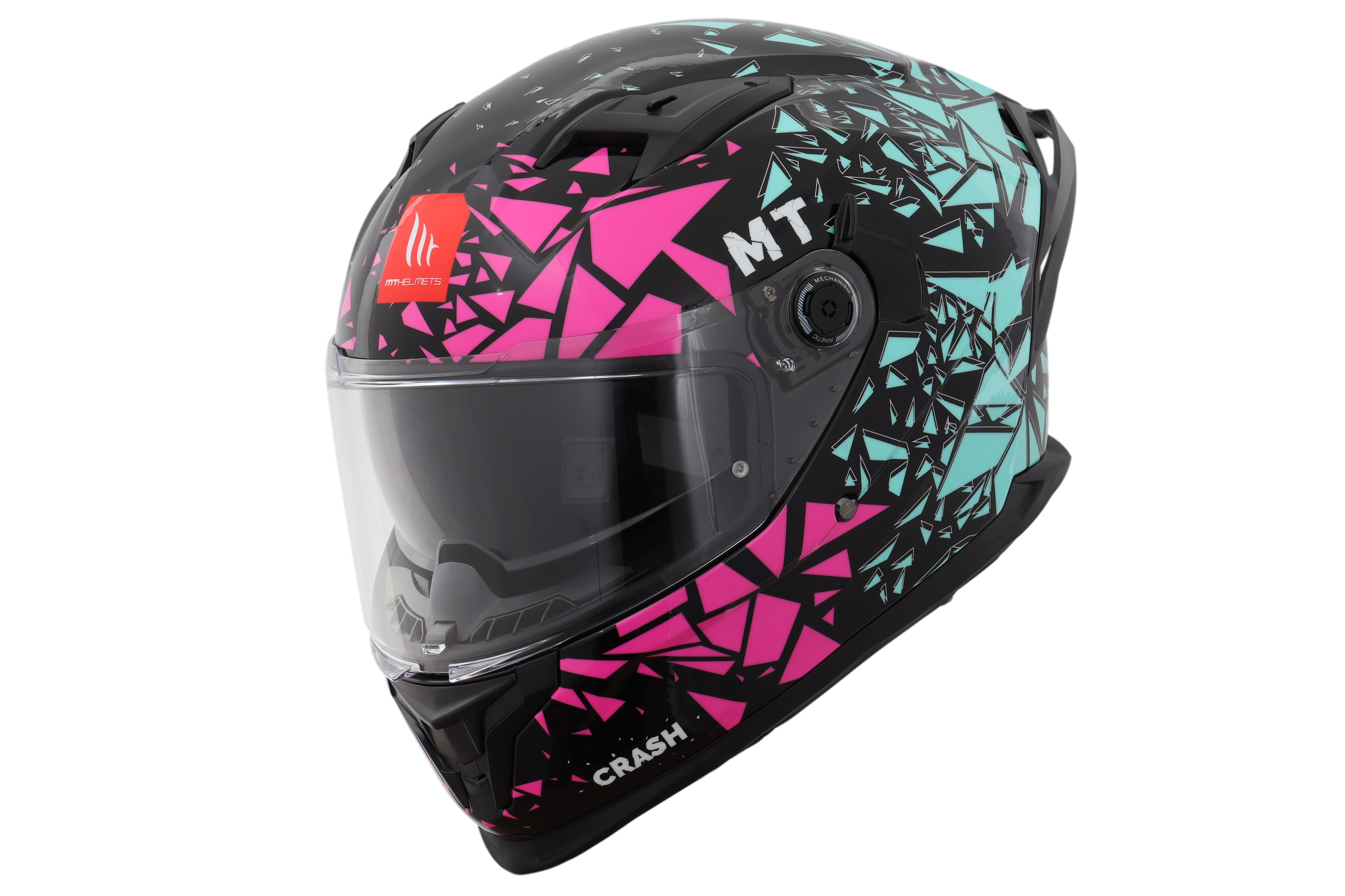 Capacete Mt Helmets Braker SV Crash B8 Preto Brilho