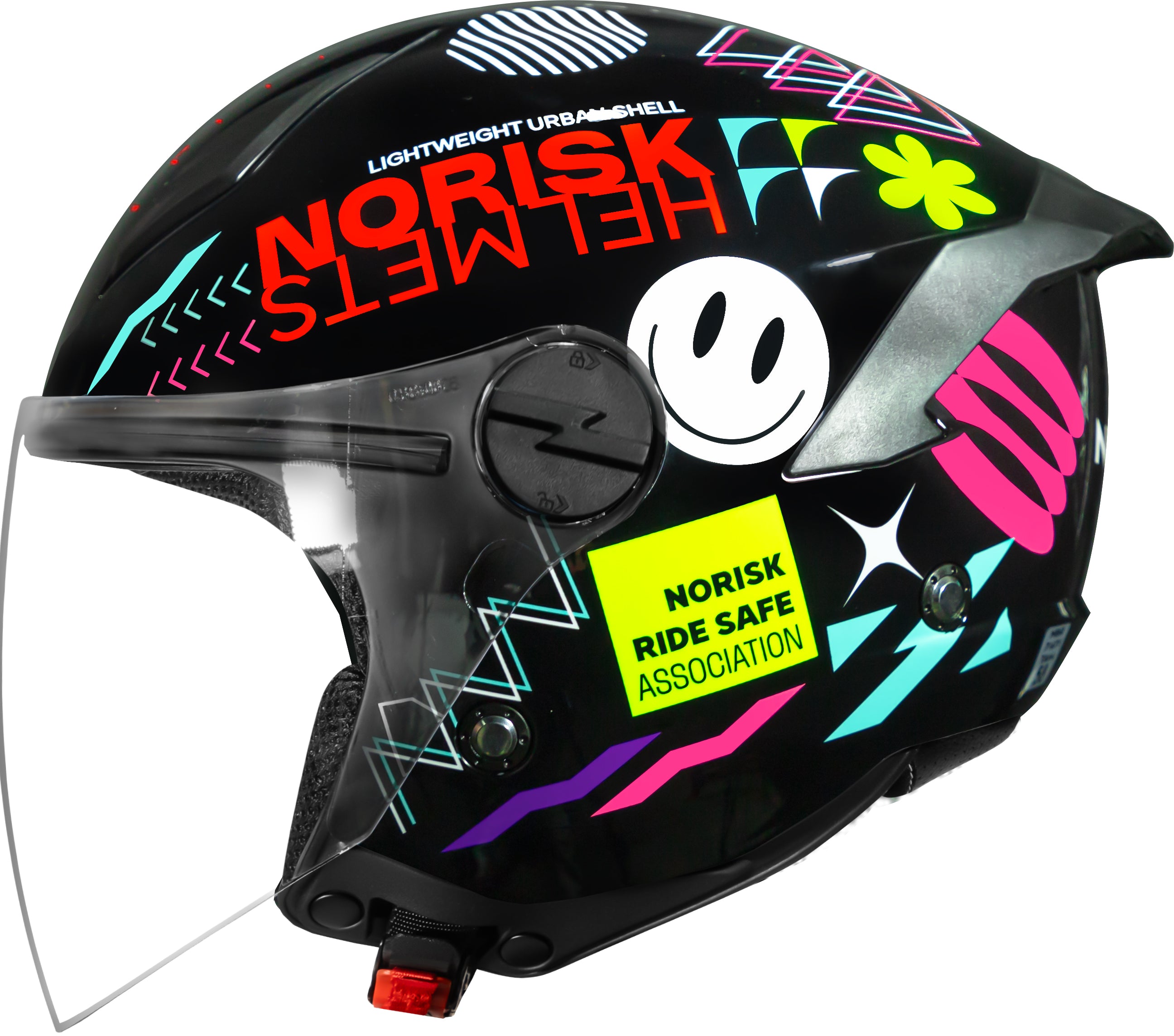 Capacete Norisk Neo Buddy Preto