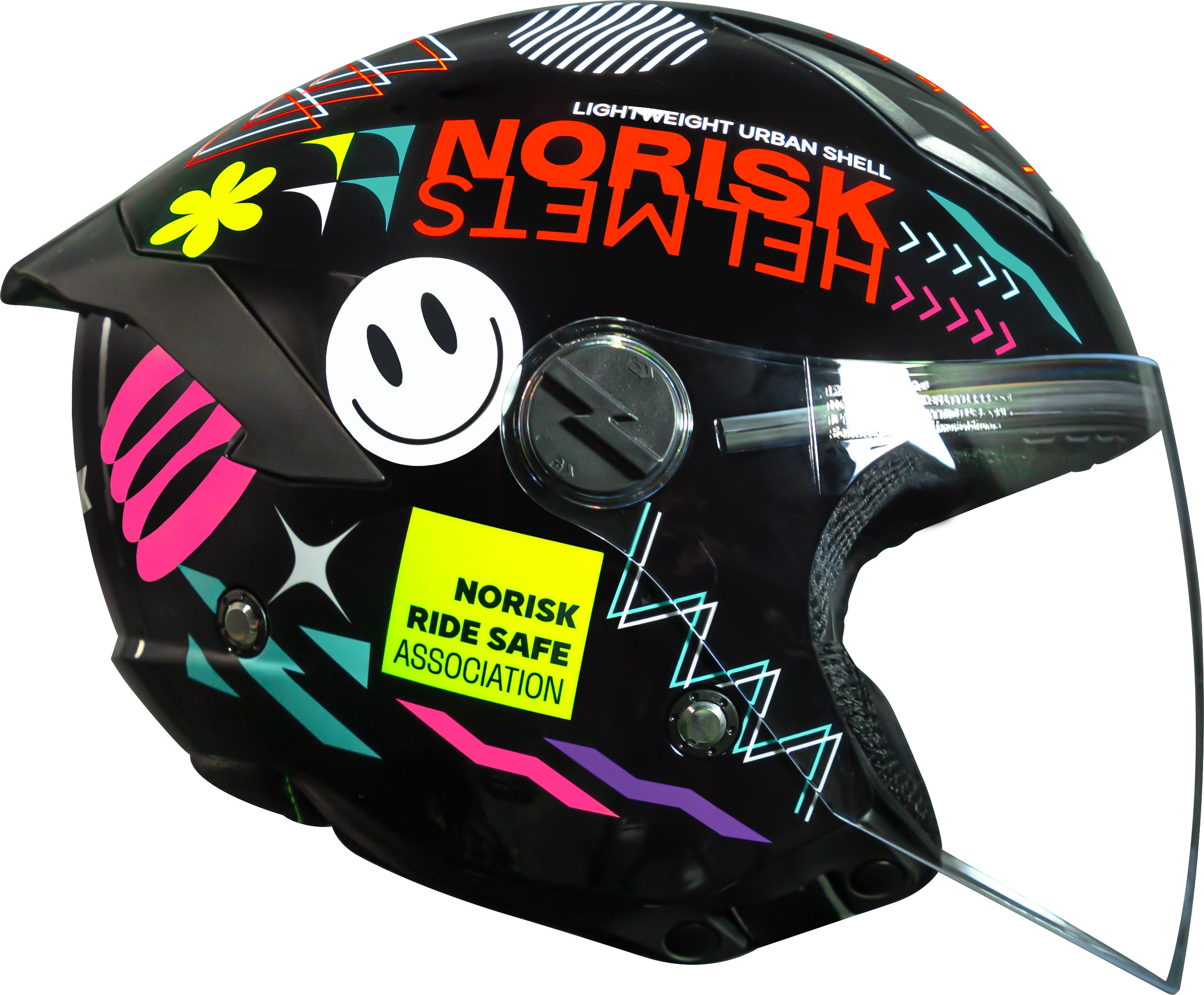 Capacete Norisk Neo Buddy Preto