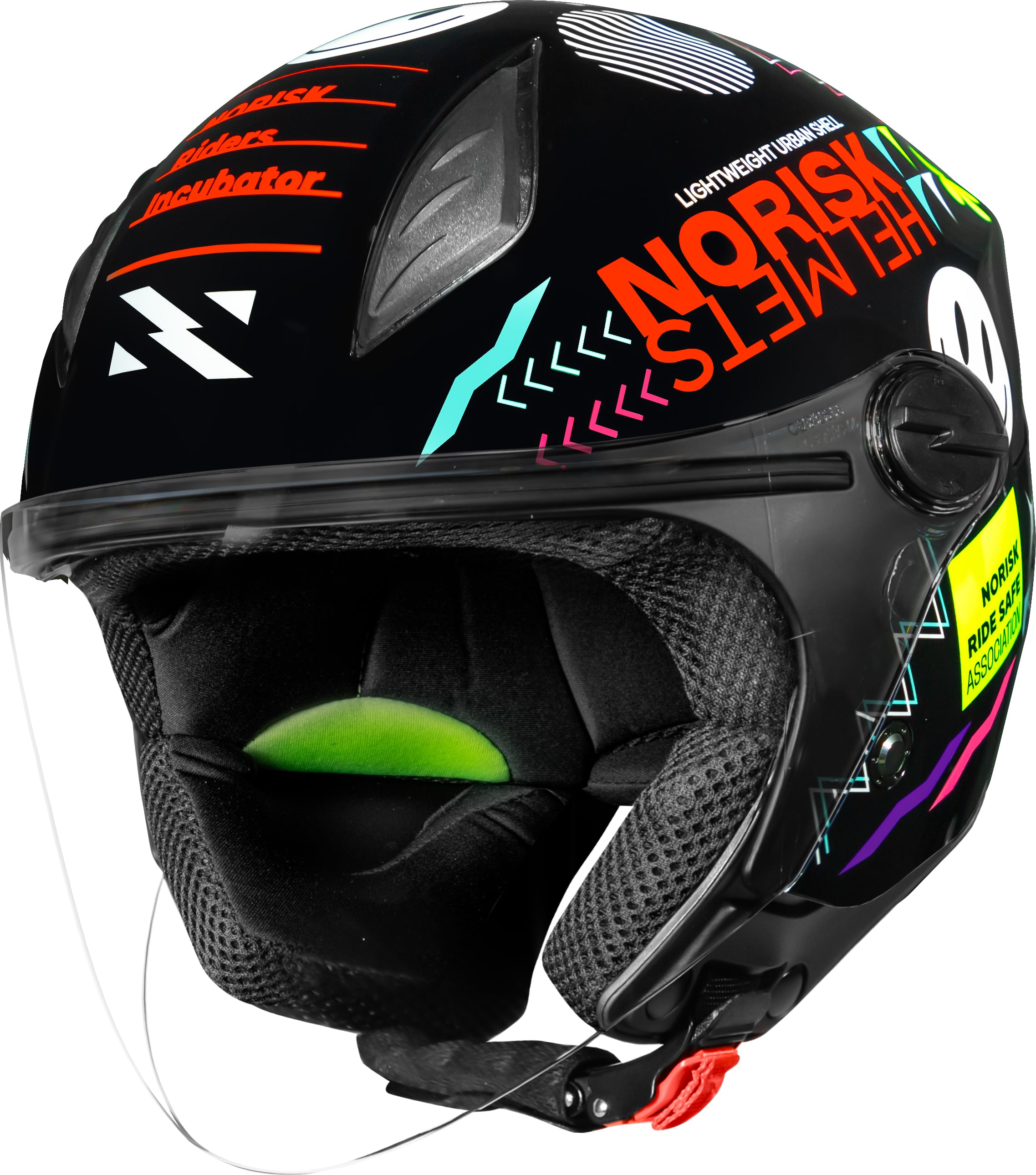 Capacete Norisk Neo Buddy Preto