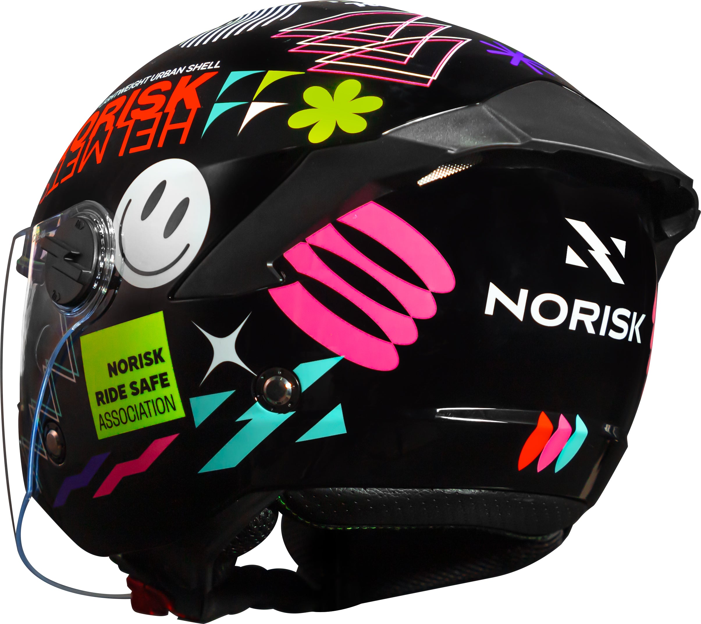 Capacete Norisk Neo Buddy Preto