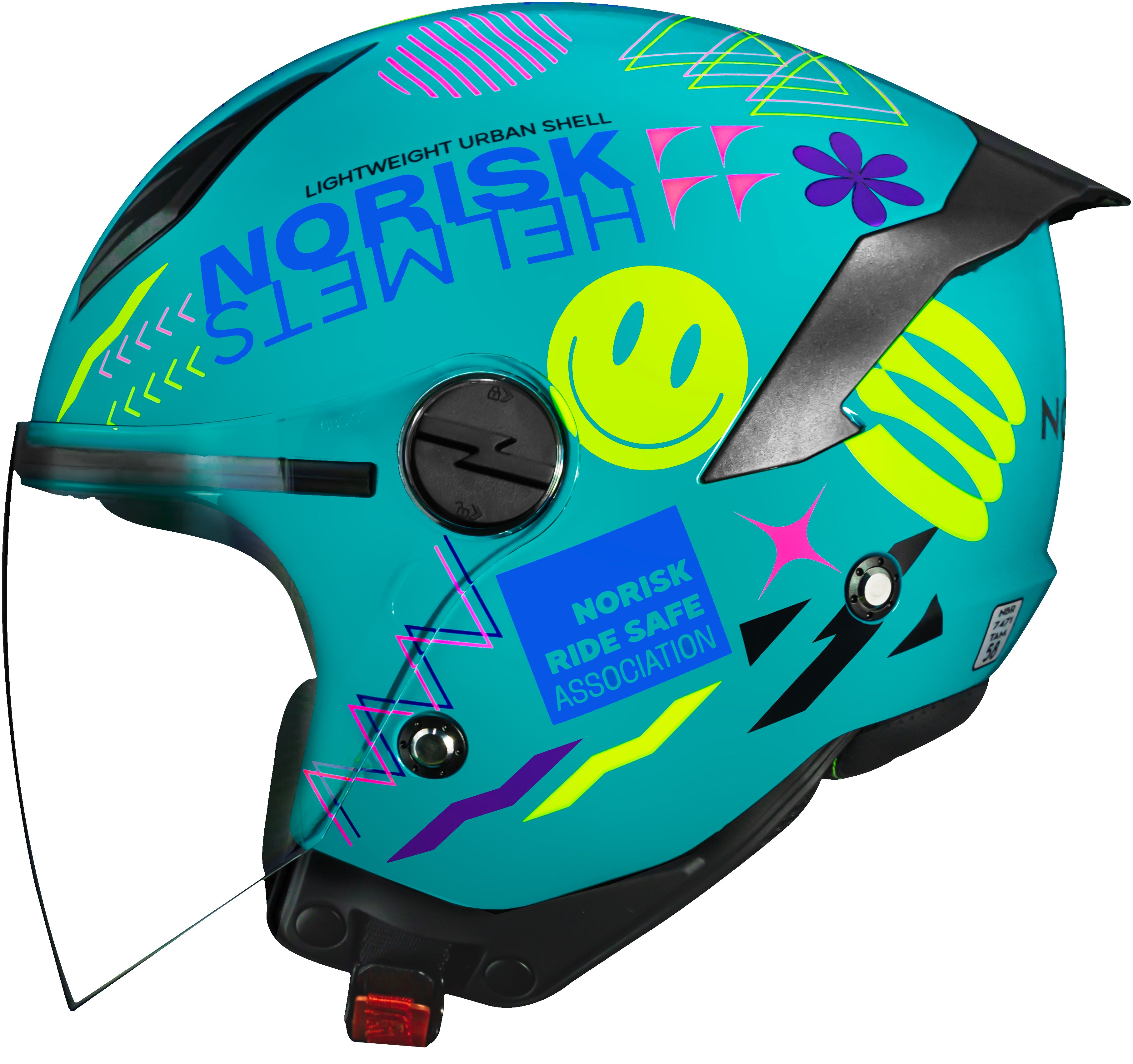 Capacete Norisk Neo Buddy Azul